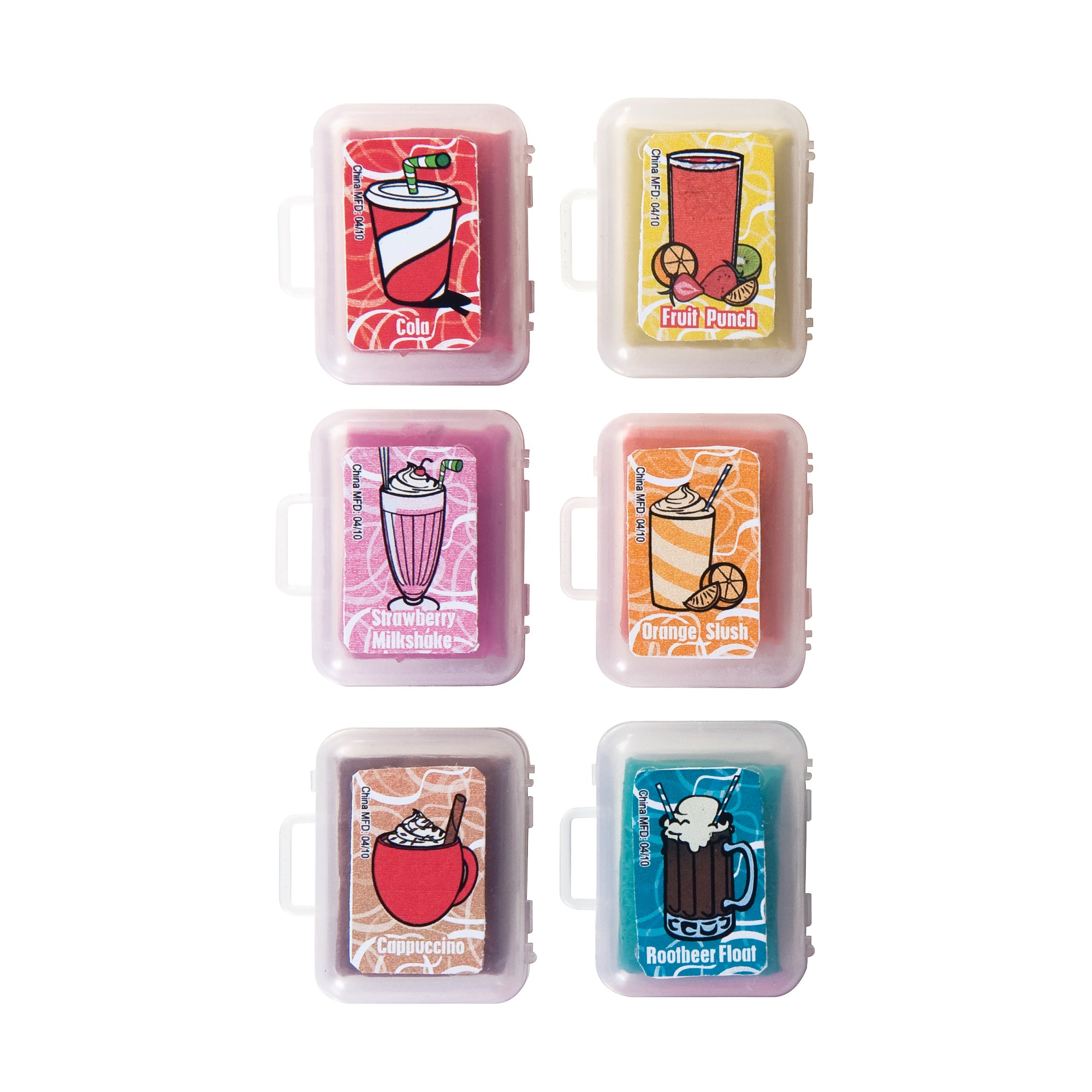 Geddes Snack Attack Scented Kneaded Erasers - 36 per display Geddes Snack Attack Scented Kneaded Erasers - 36 per display