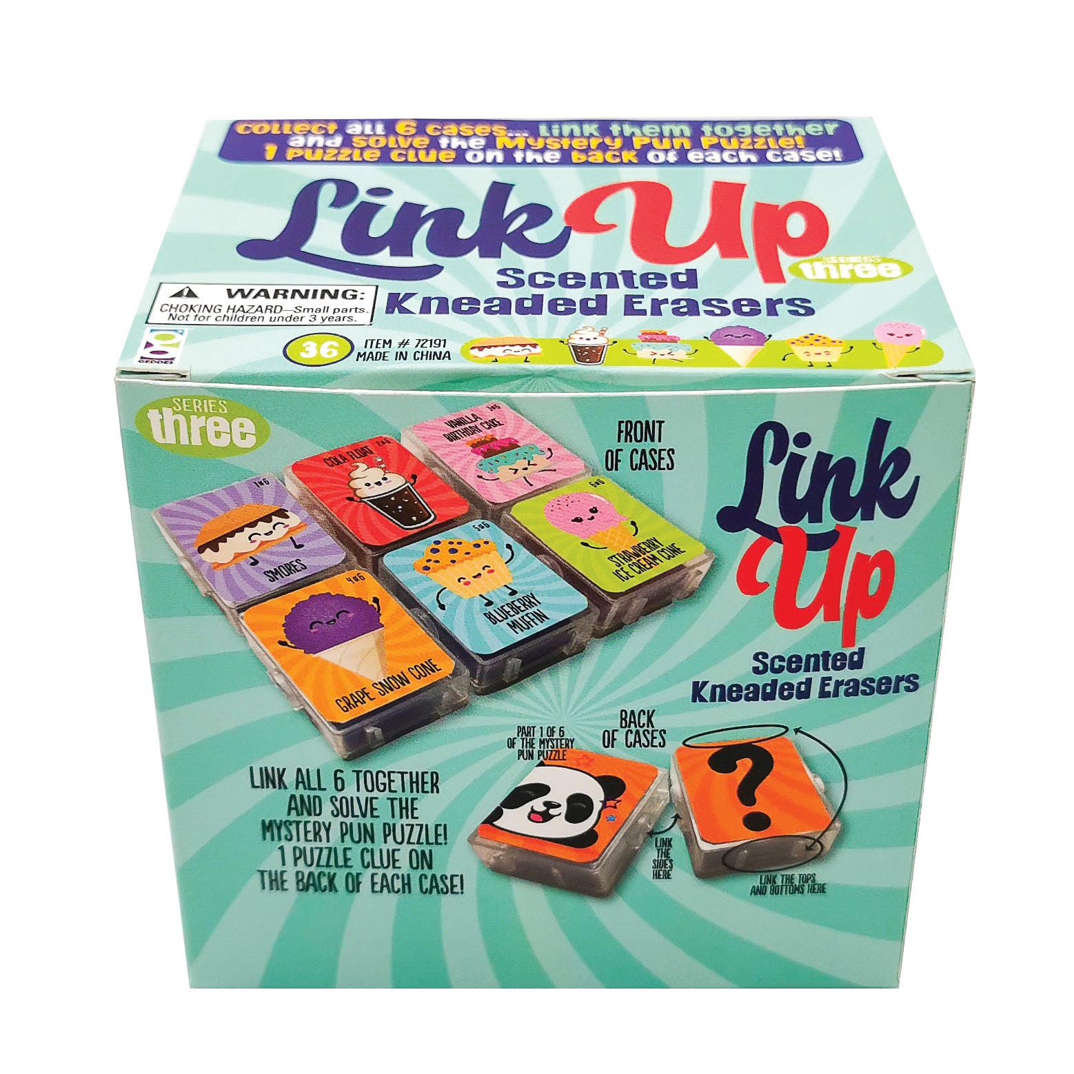 Link Up Scented Kneaded Erasers: Series Three