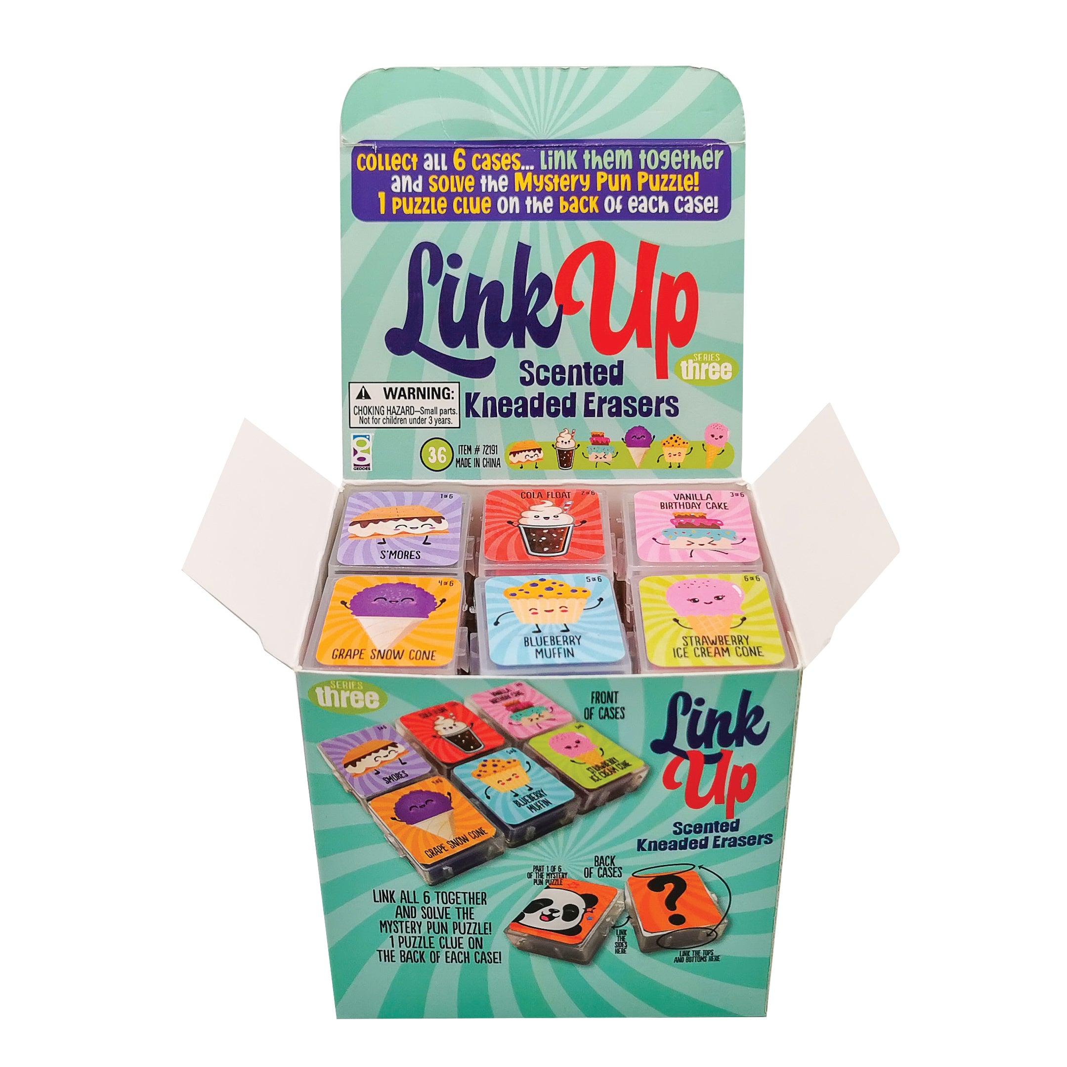 Link Up Scented Kneaded Erasers: Series Three