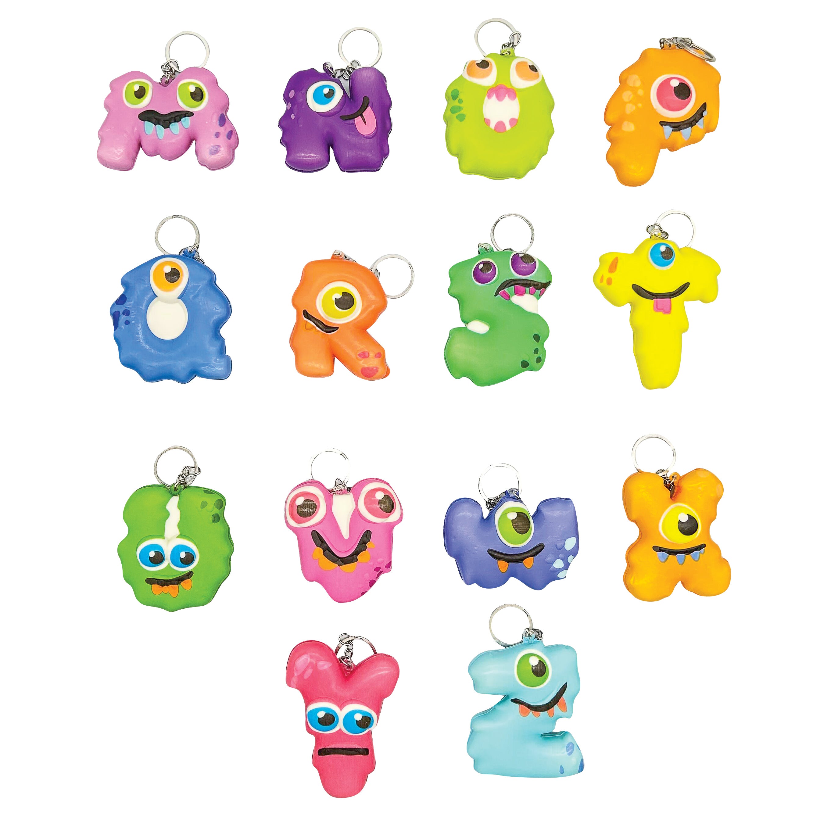 Squishy Alpha Monsters Backpack Buddies