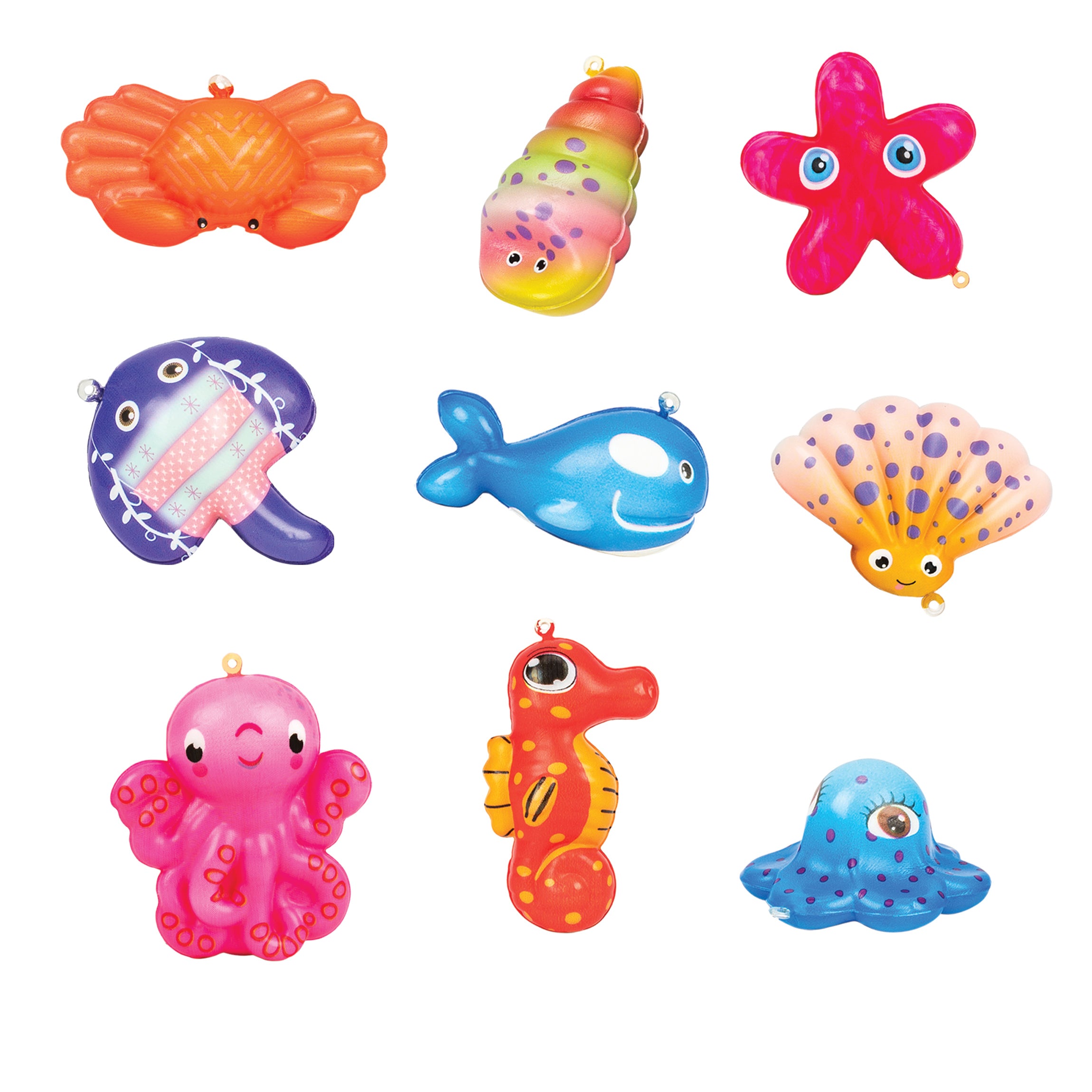 Mini Sealife Squishy Toys