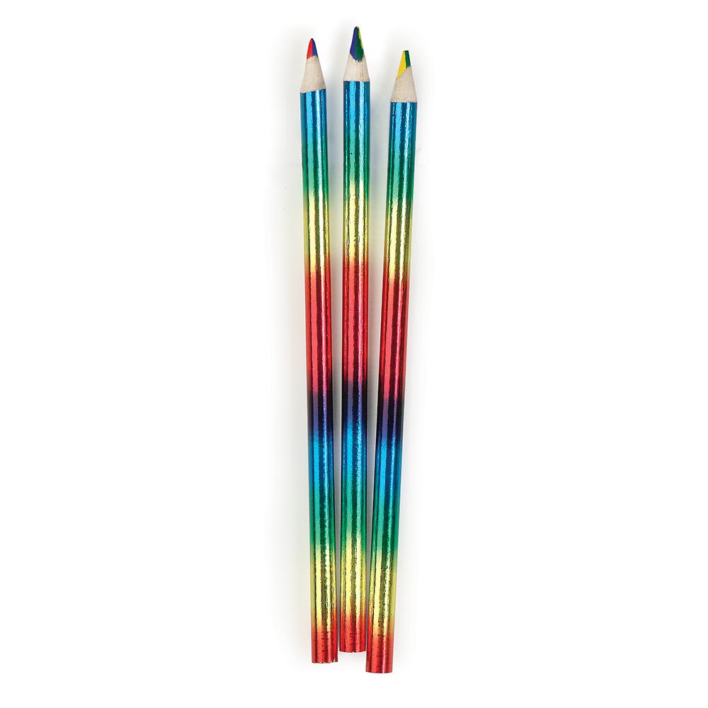 Rainbow Pencils Clip Art by LittleRed