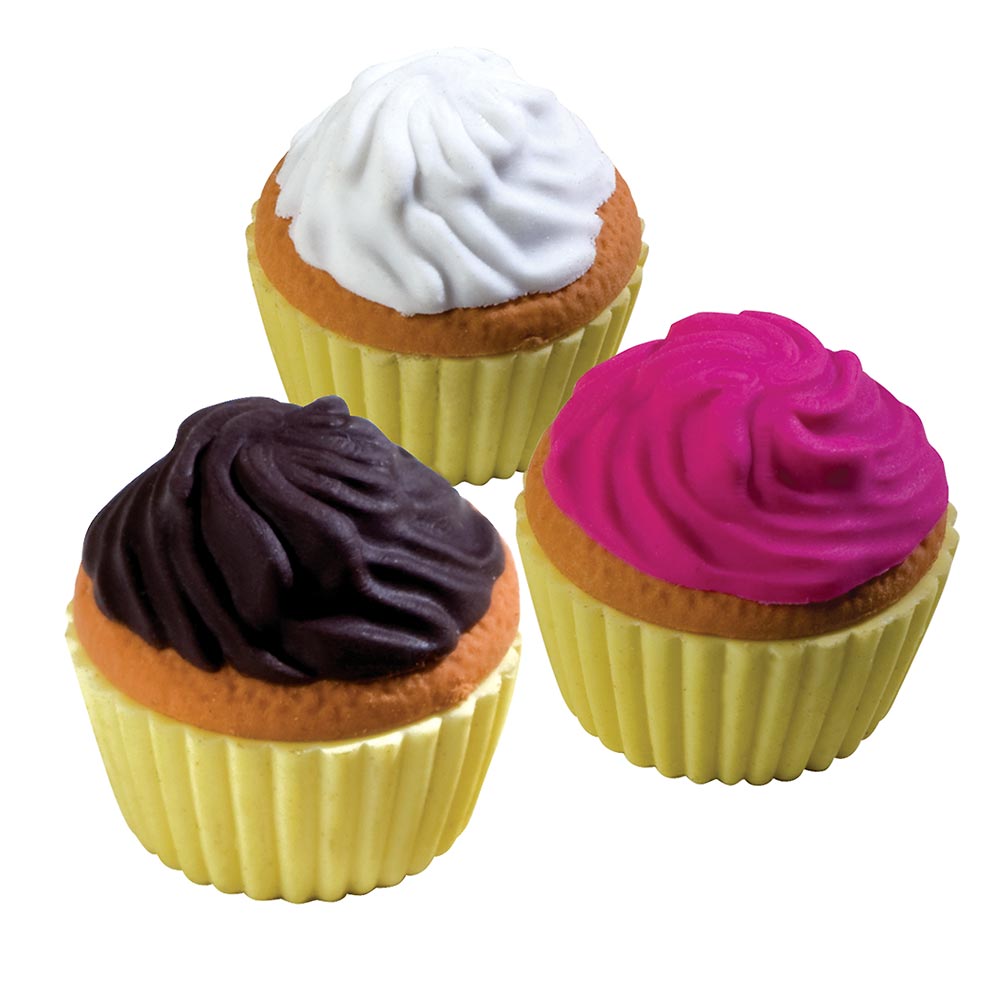 The Cupcake Shoppe 3D Scented Erasers