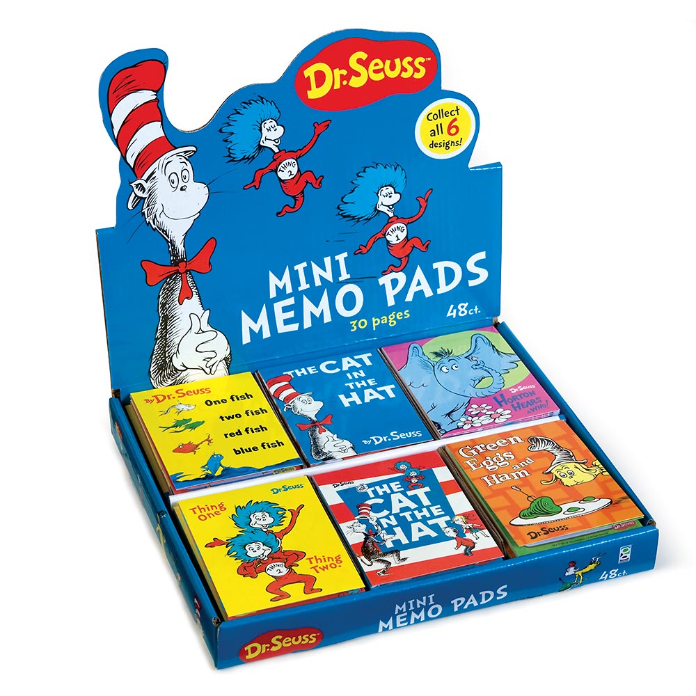 Dr. Seuss Mini Memo Pads