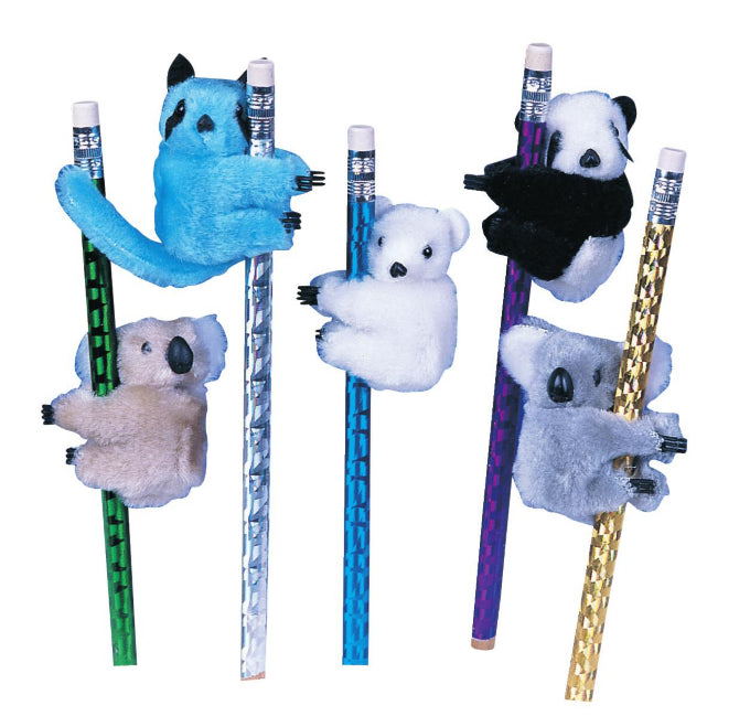 Clip-On Critter Plush Animal Clips