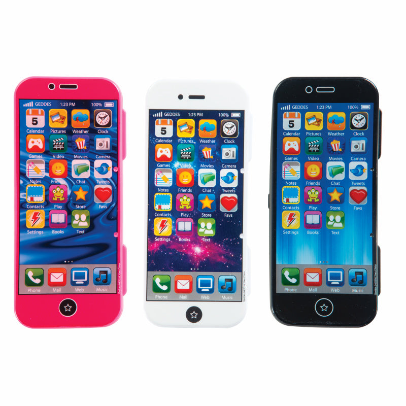 Geddes Smart Phone Pencil Cases - 12 per bag Geddes Smart Phone Pencil Cases - 12 per bag