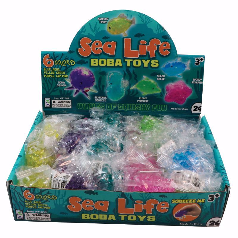 Small Sealife Boba Ball Toys