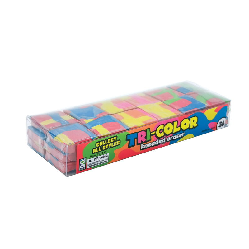 Tri-Color Kneaded Eraser