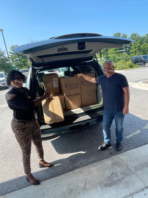Geddes Completes Annual School Supplies Donation To Baltimore's Eastside Family Resource Center