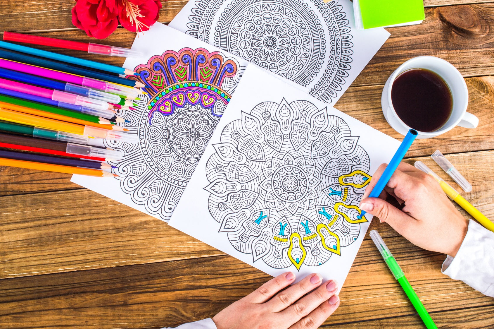 Relax by Coloring