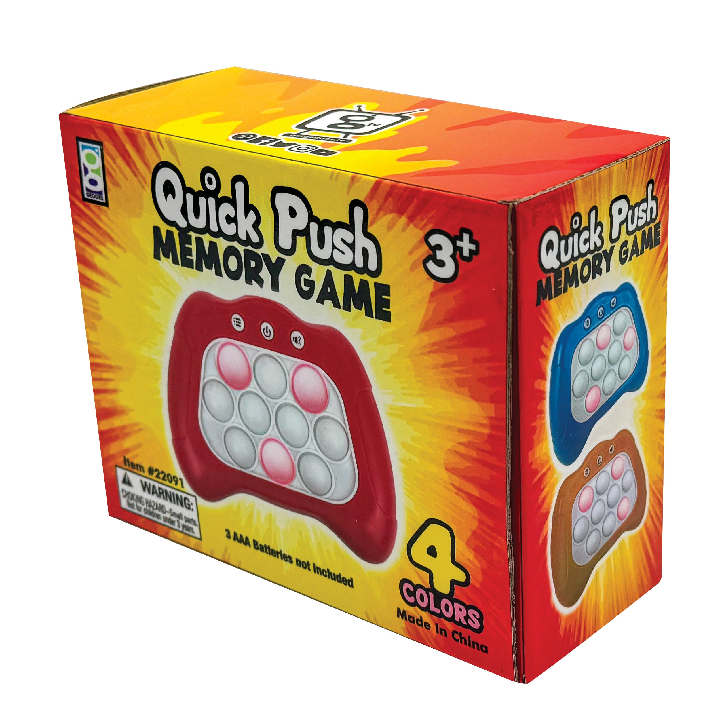 Quick Push Memory Game