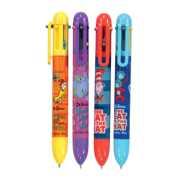 Dr. Seuss School Supplies: Dr. Seuss 6-Color Pens – Raymond Geddes