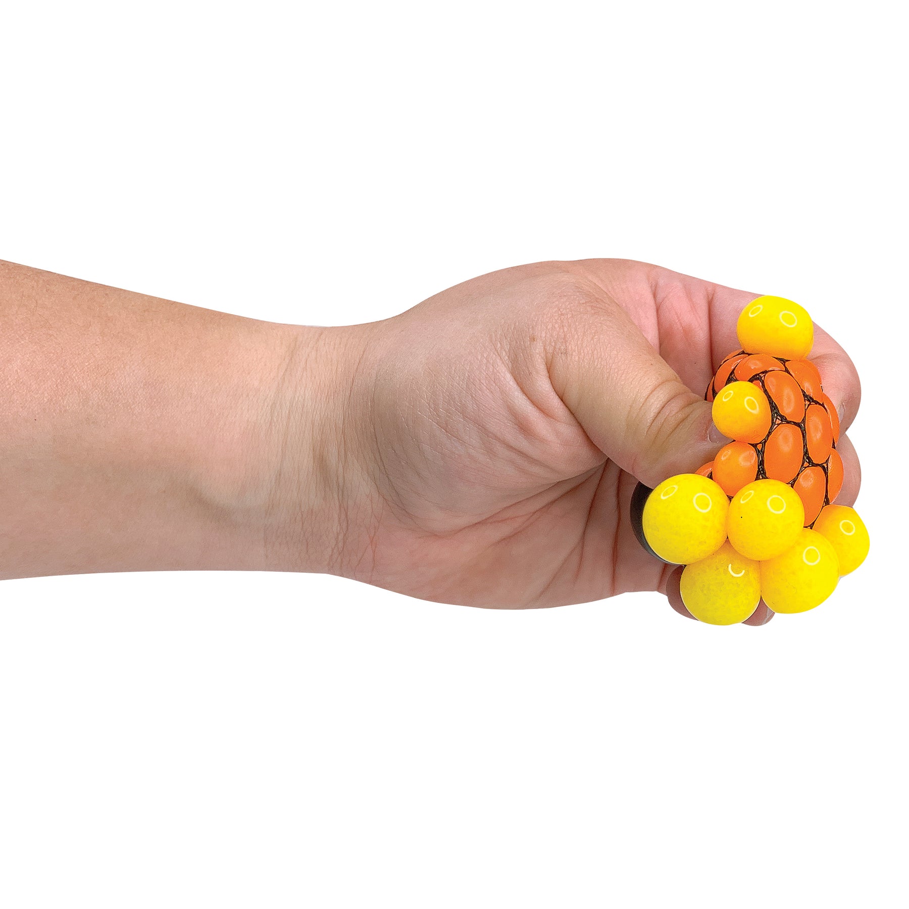 Rainbow Mesh Squeeze Balls GEDDES Novelty Toys