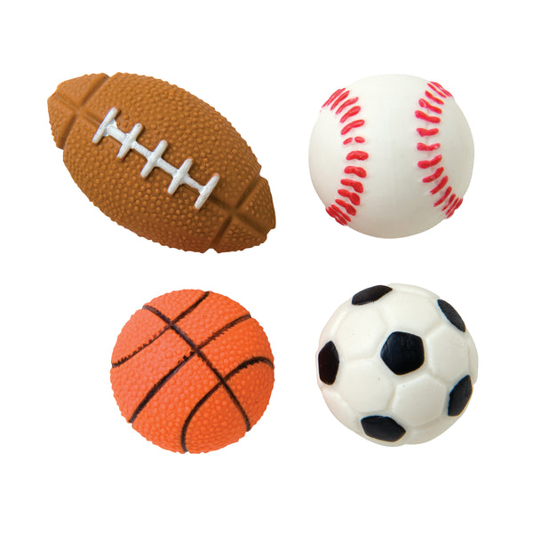 U.S. Toy Mini Sports Ball Erasers - 144 Piece Classroom Bulk Pack