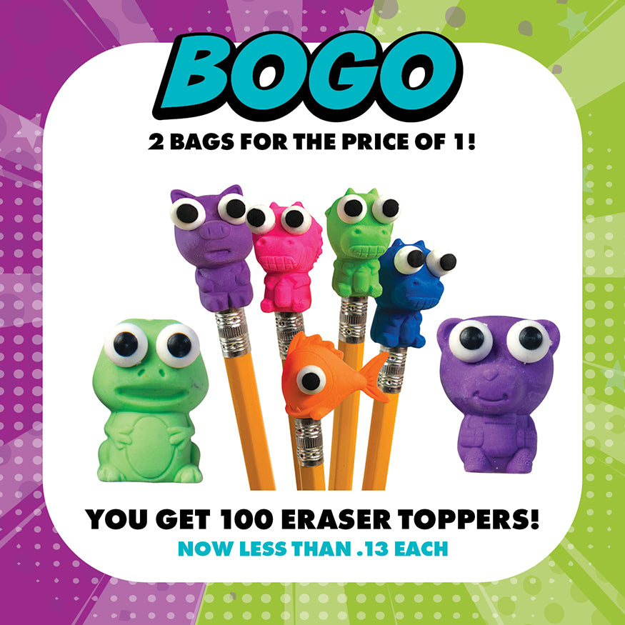 Heres Looking at You Eraser Toppers - BOGO Bundle