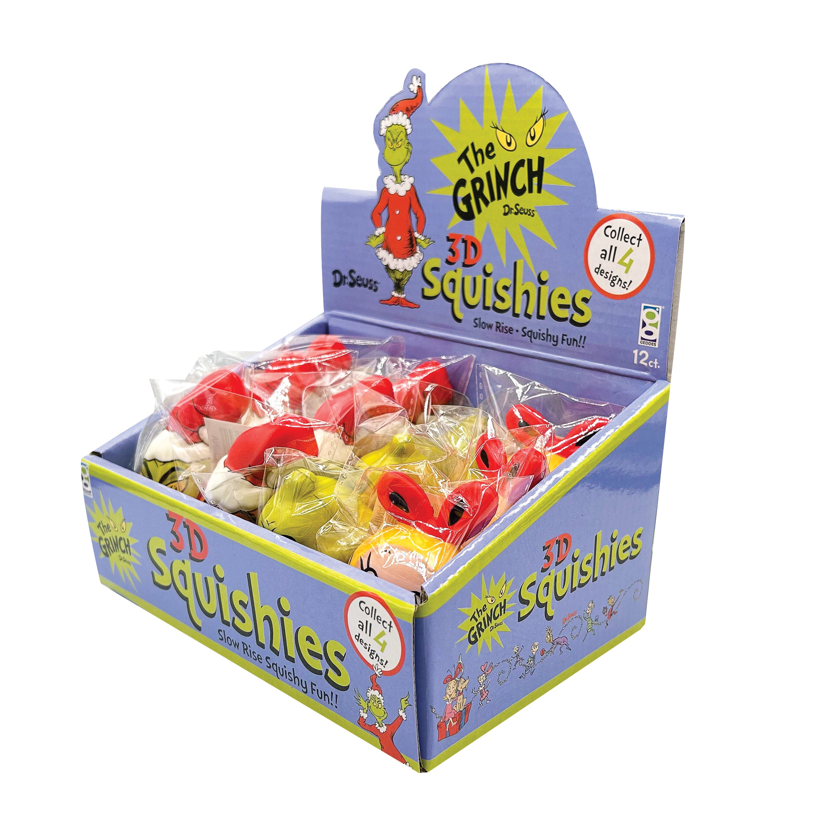 Dr. Seuss™ The Grinch Slow Rise Toys - 12/Display