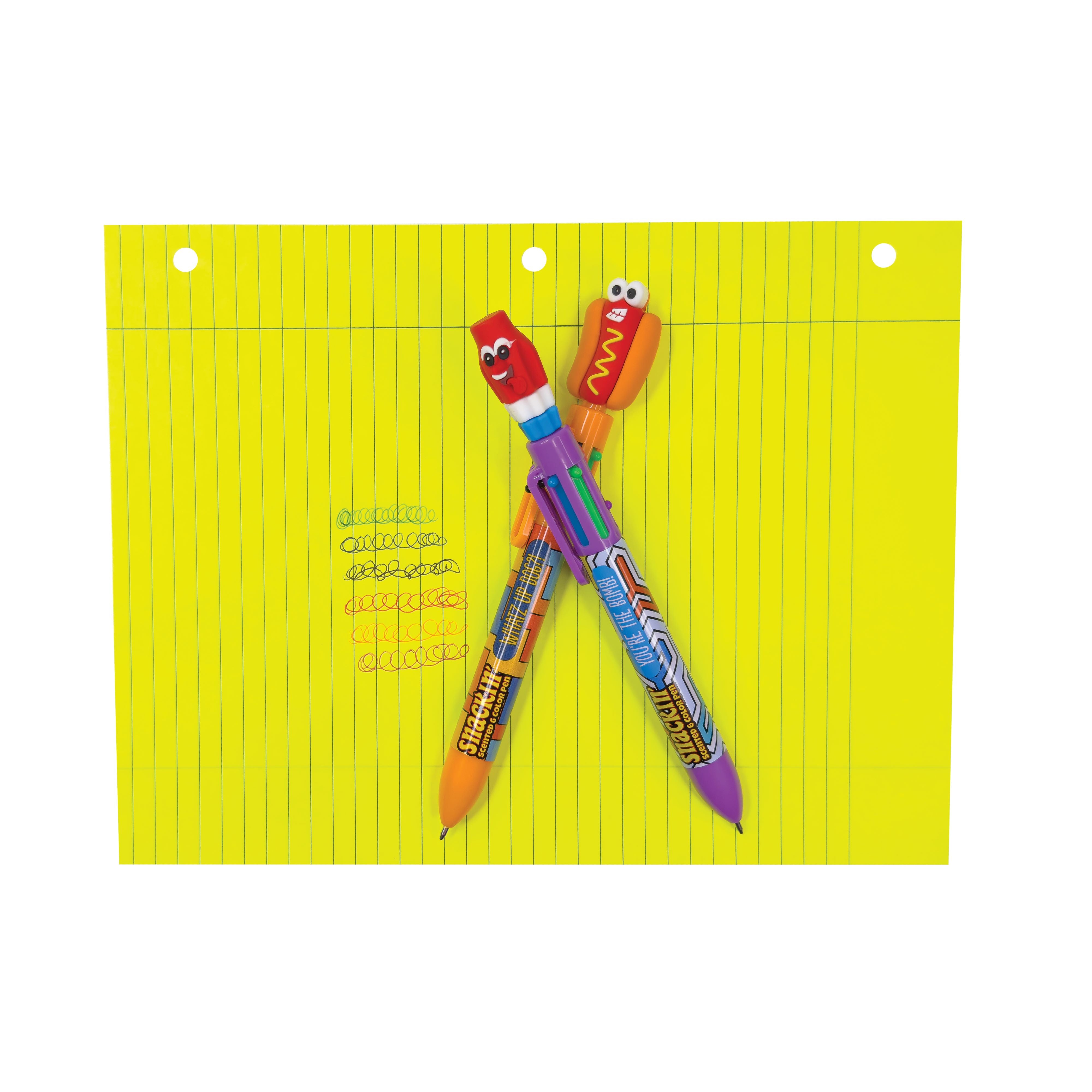 Scent-Sibles Scented 6-Color Pen Case Pack 48