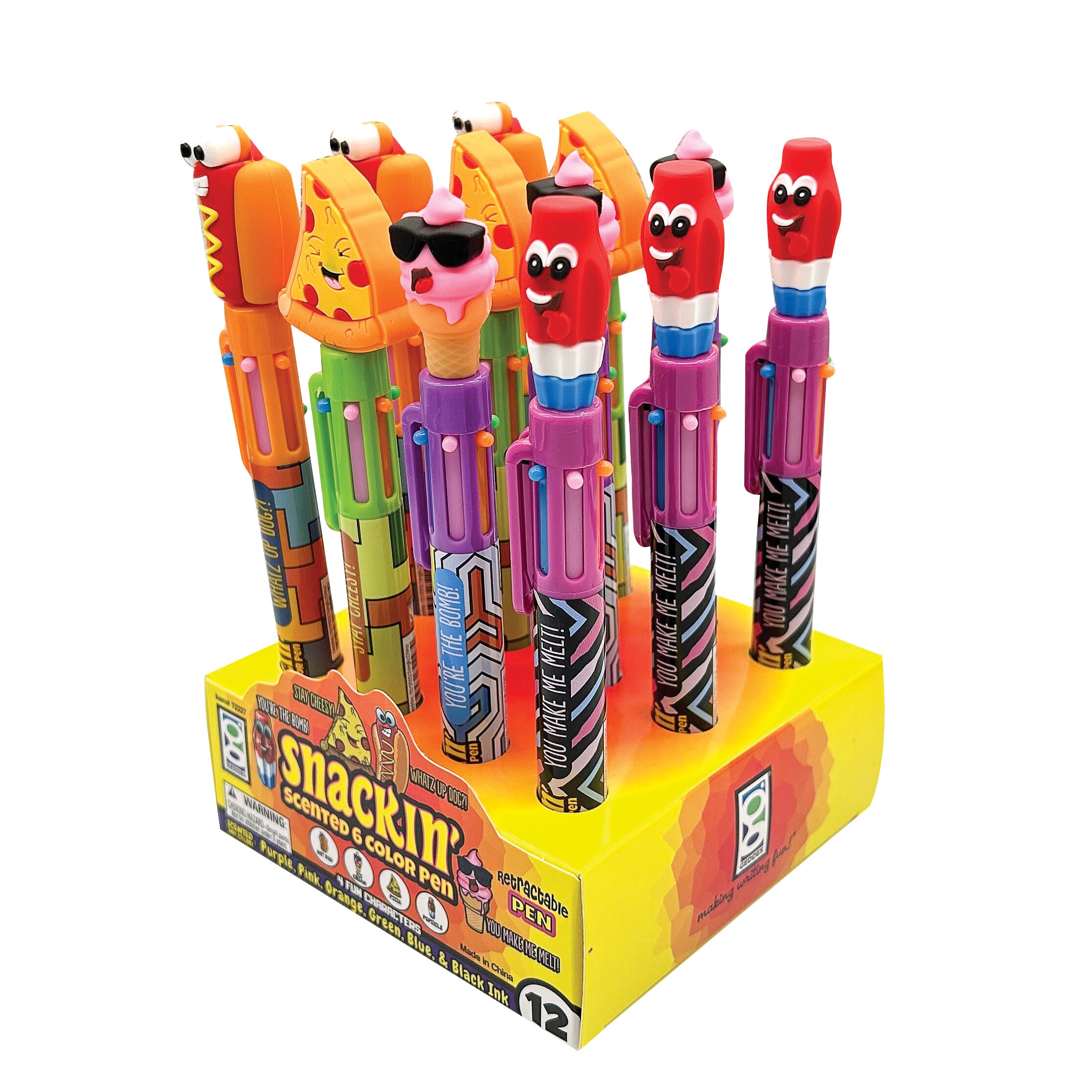 Snackin Scented 6 Color Pen