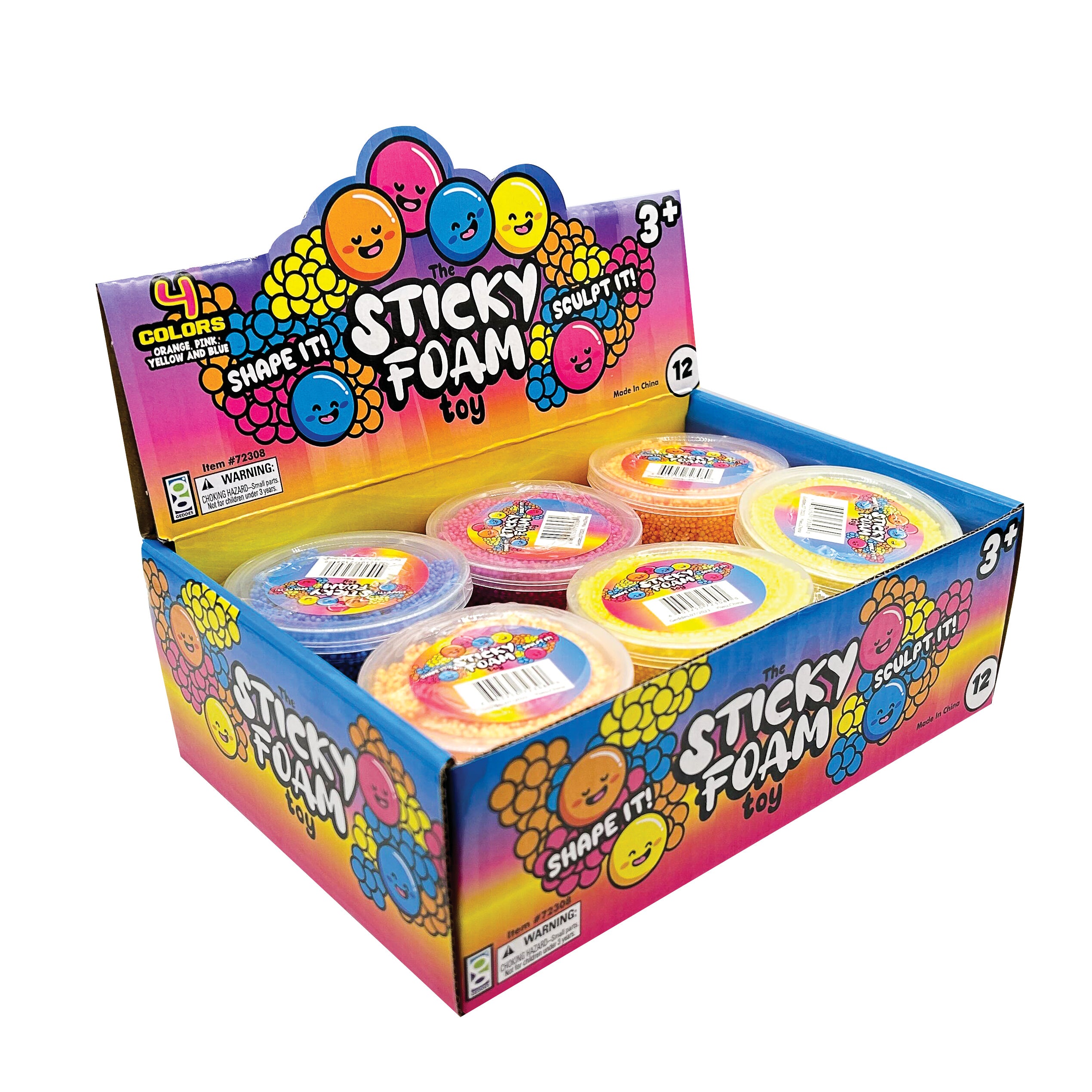 Sticky Foam Toys