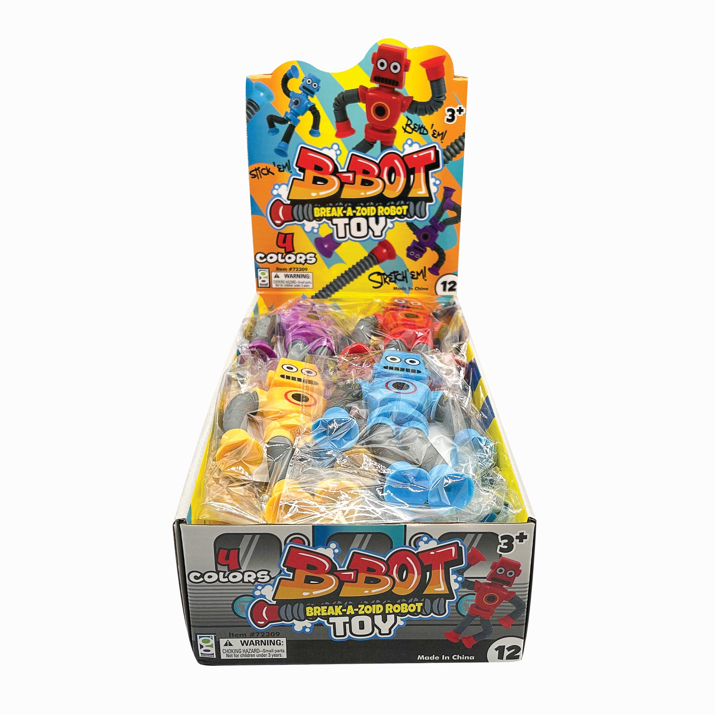 B-Bot Break-a-Zoid Robot Toys - 12 per display – Raymond Geddes