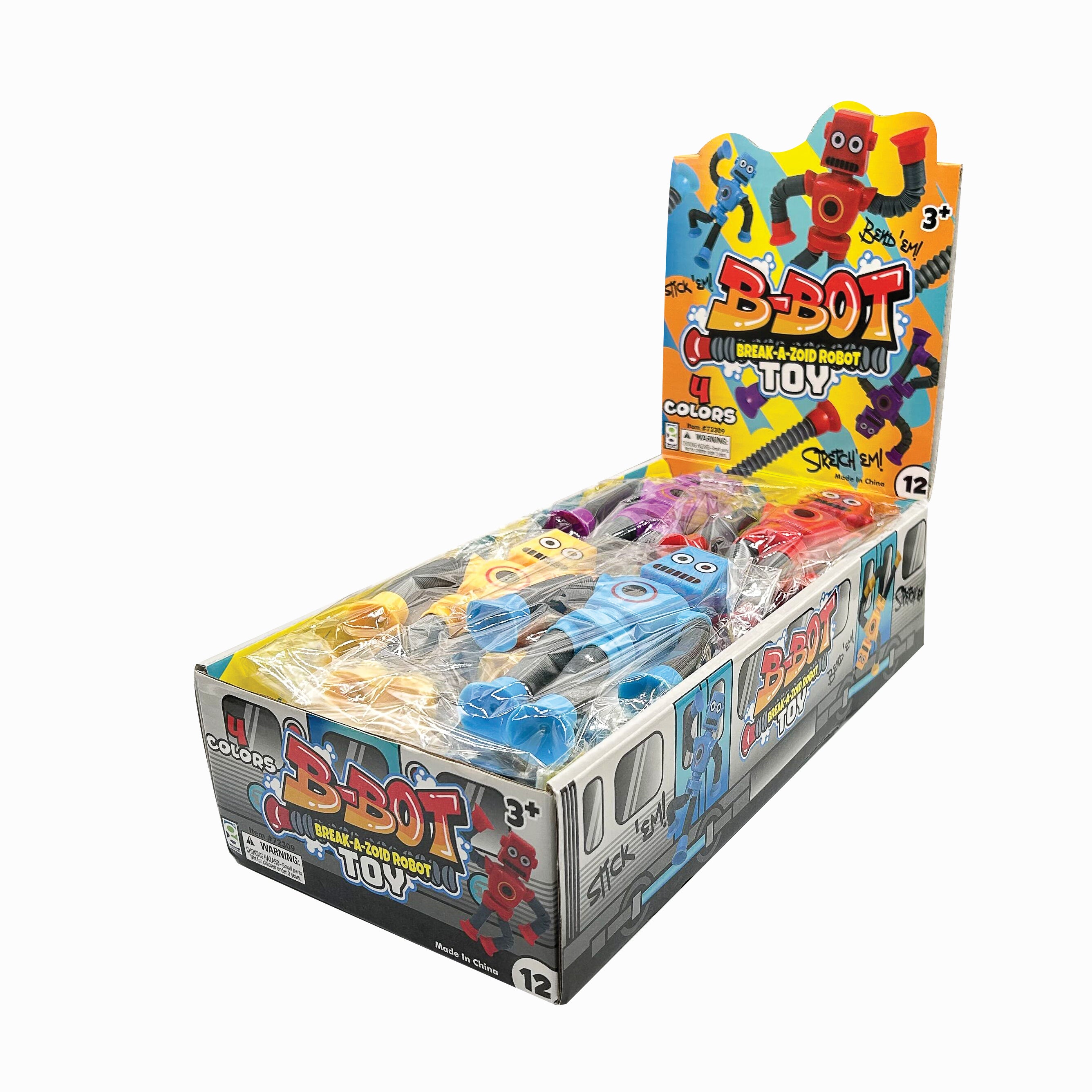 B-Bot Break-a-Zoid Robot Toys - 12 per display – Raymond Geddes