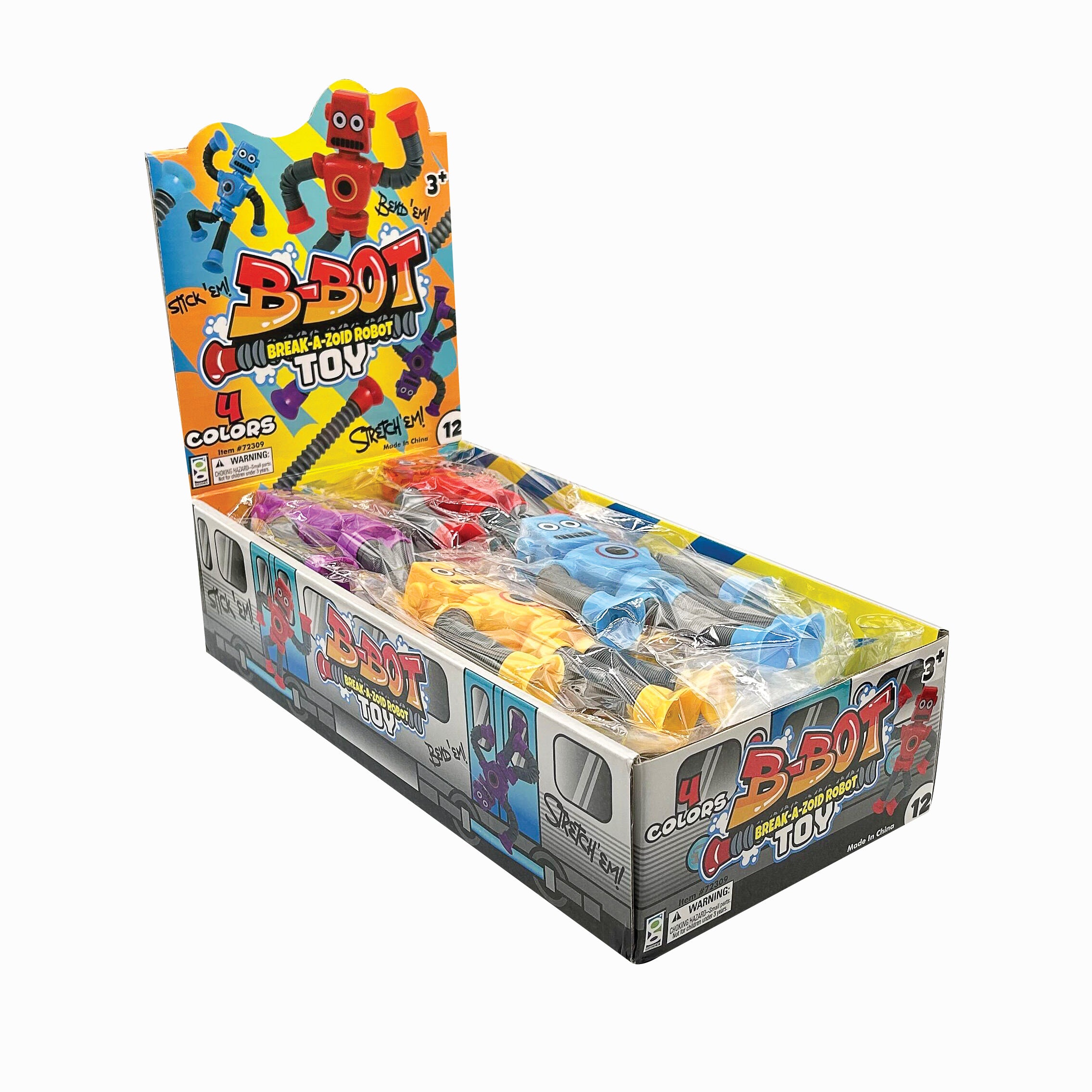 B Bot Amazon B-Bot Break-a-Zoid Robot Toys - 12 per display – Raymond Geddes