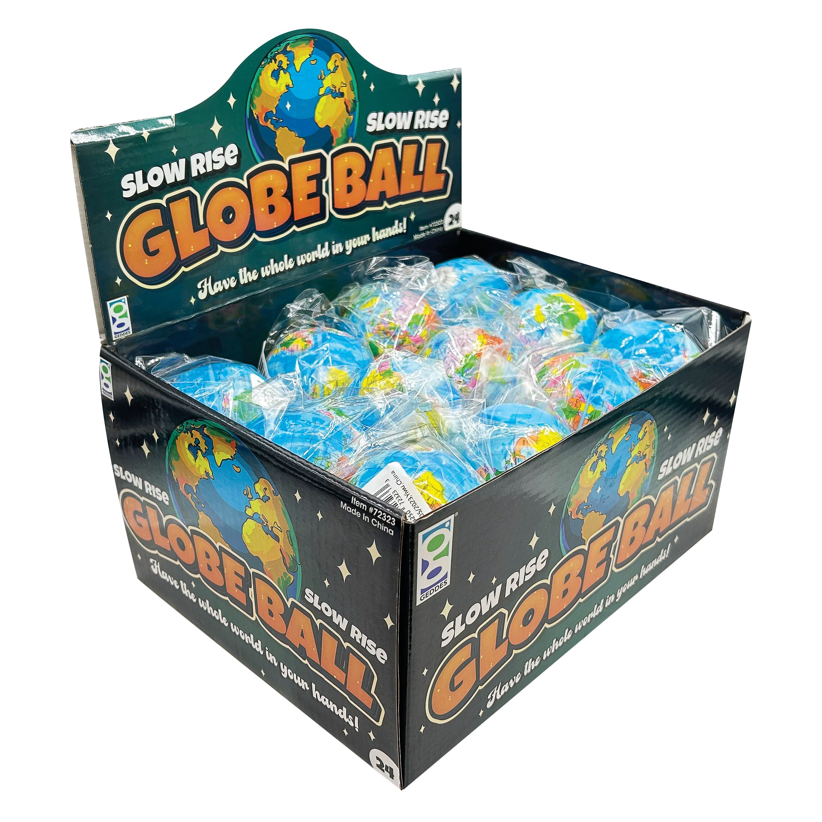 Slow Rise Globe Balls