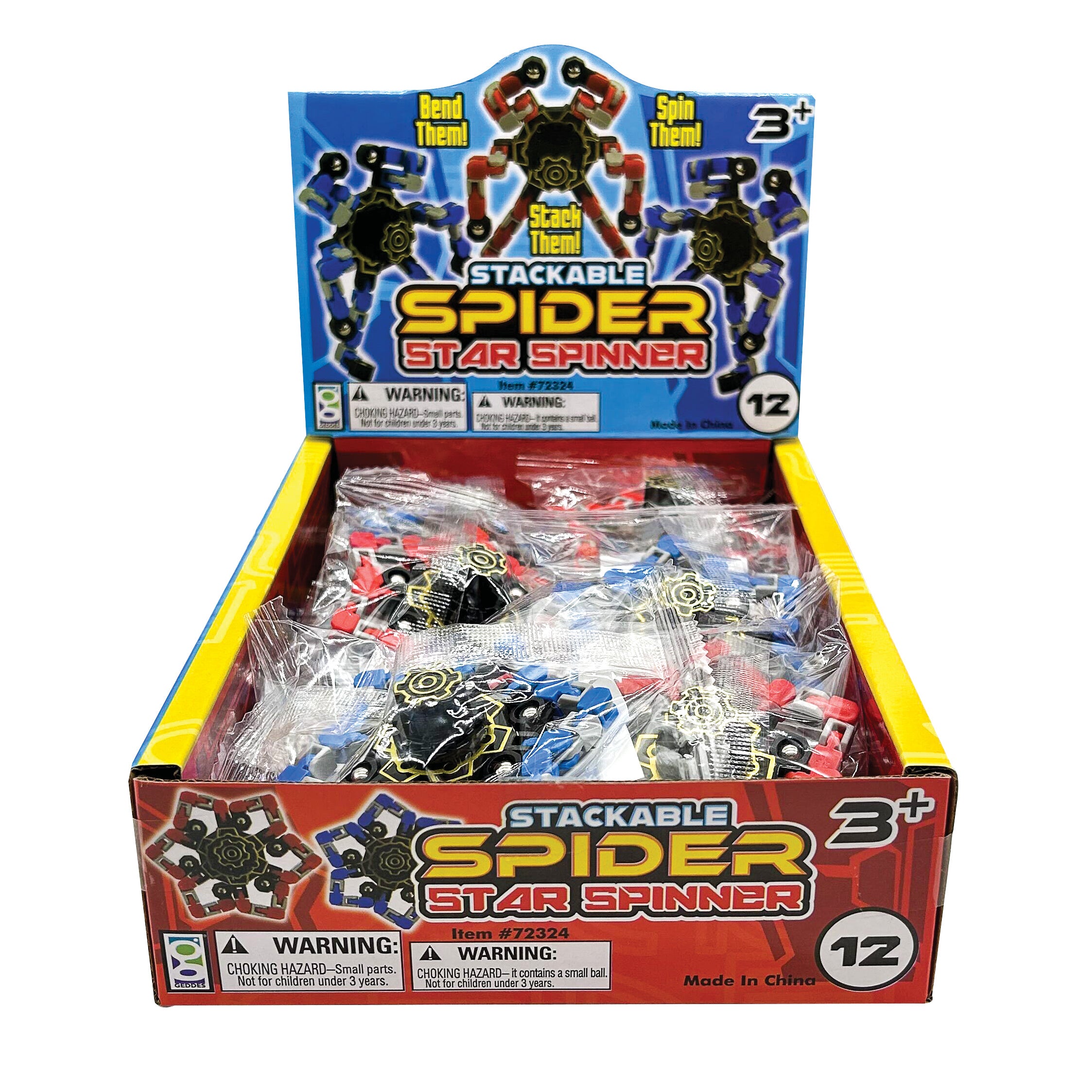 Stackable Spider Star Spinner