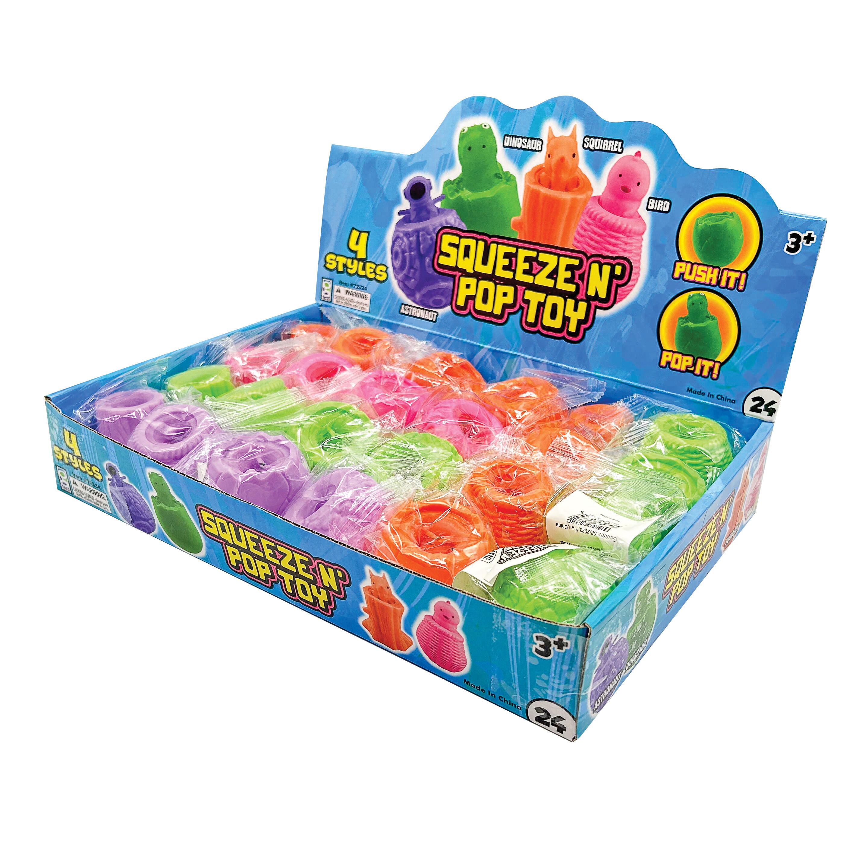 Squeeze ‘N’ Pop Toys