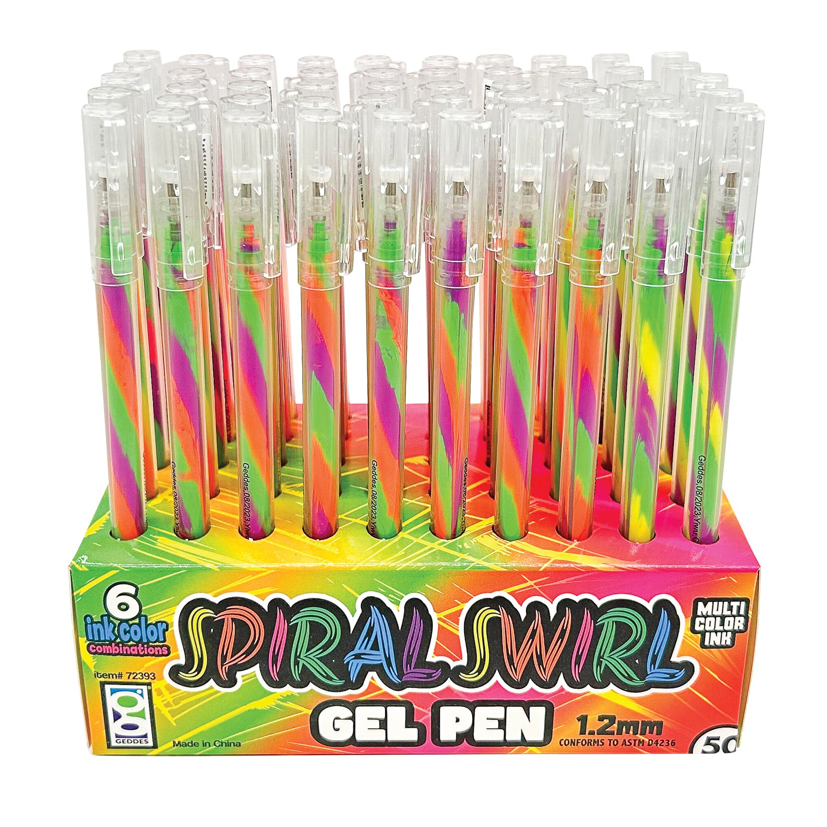 Spiral Swirl Gel Pens