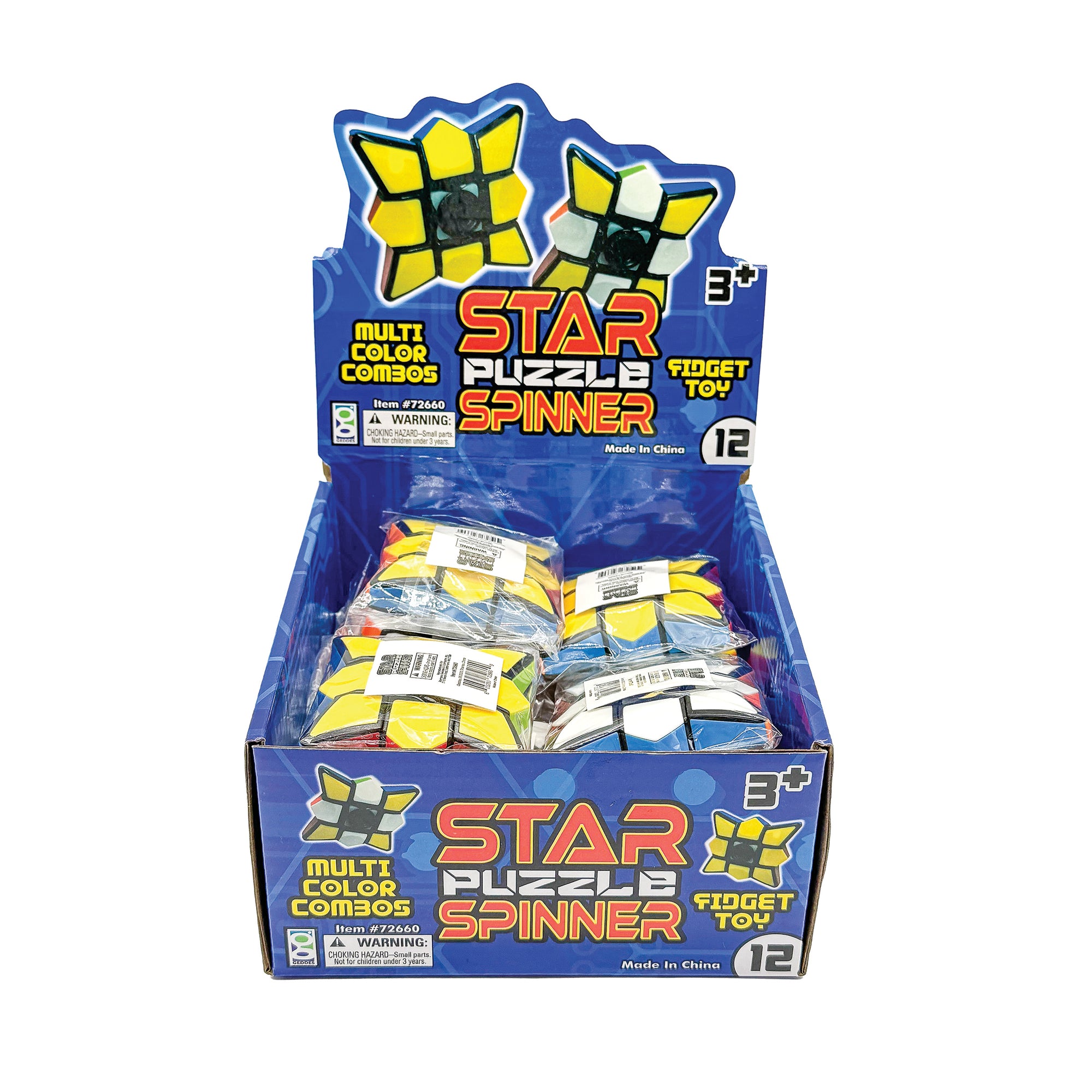 Star Puzzle Spinners