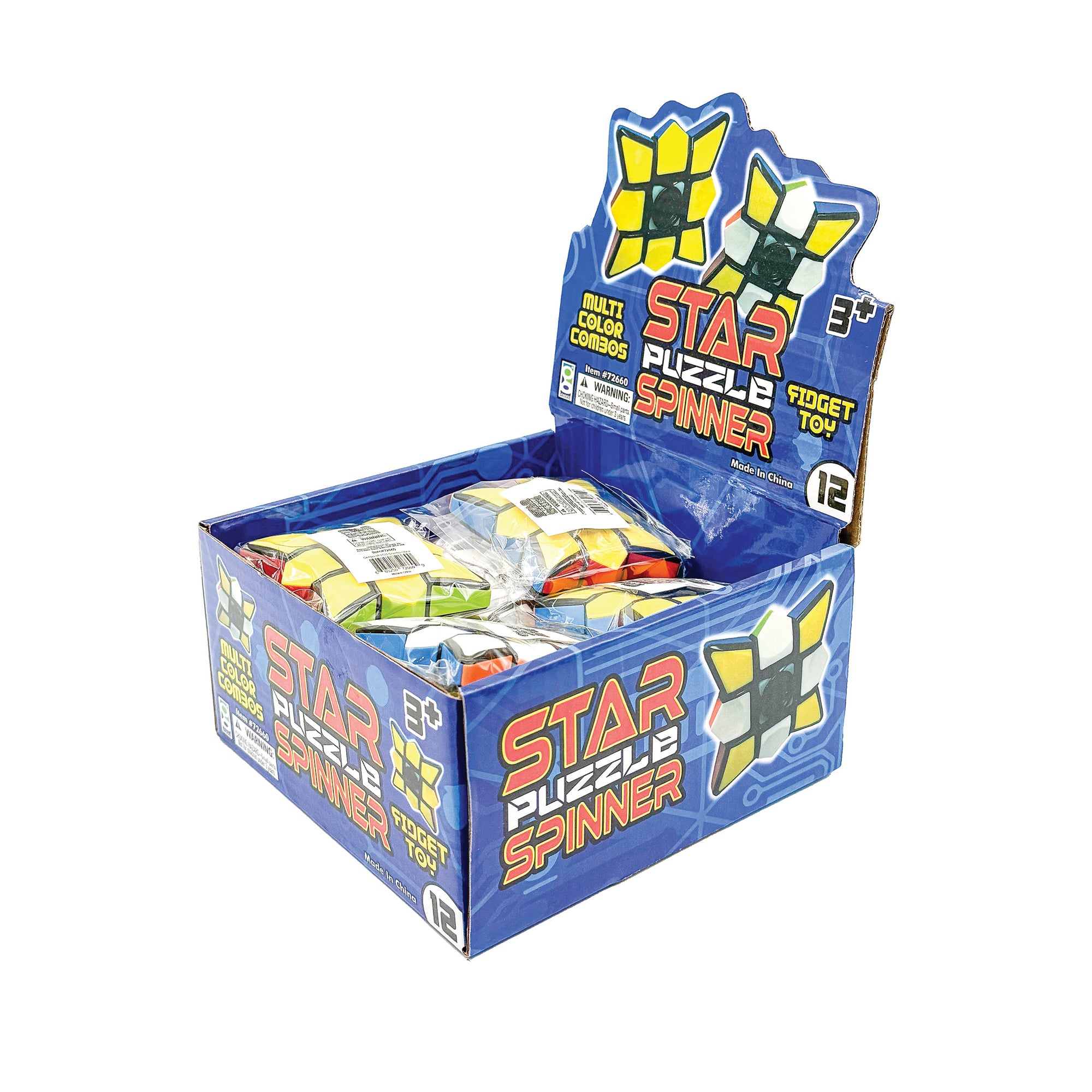 Star Puzzle Spinners