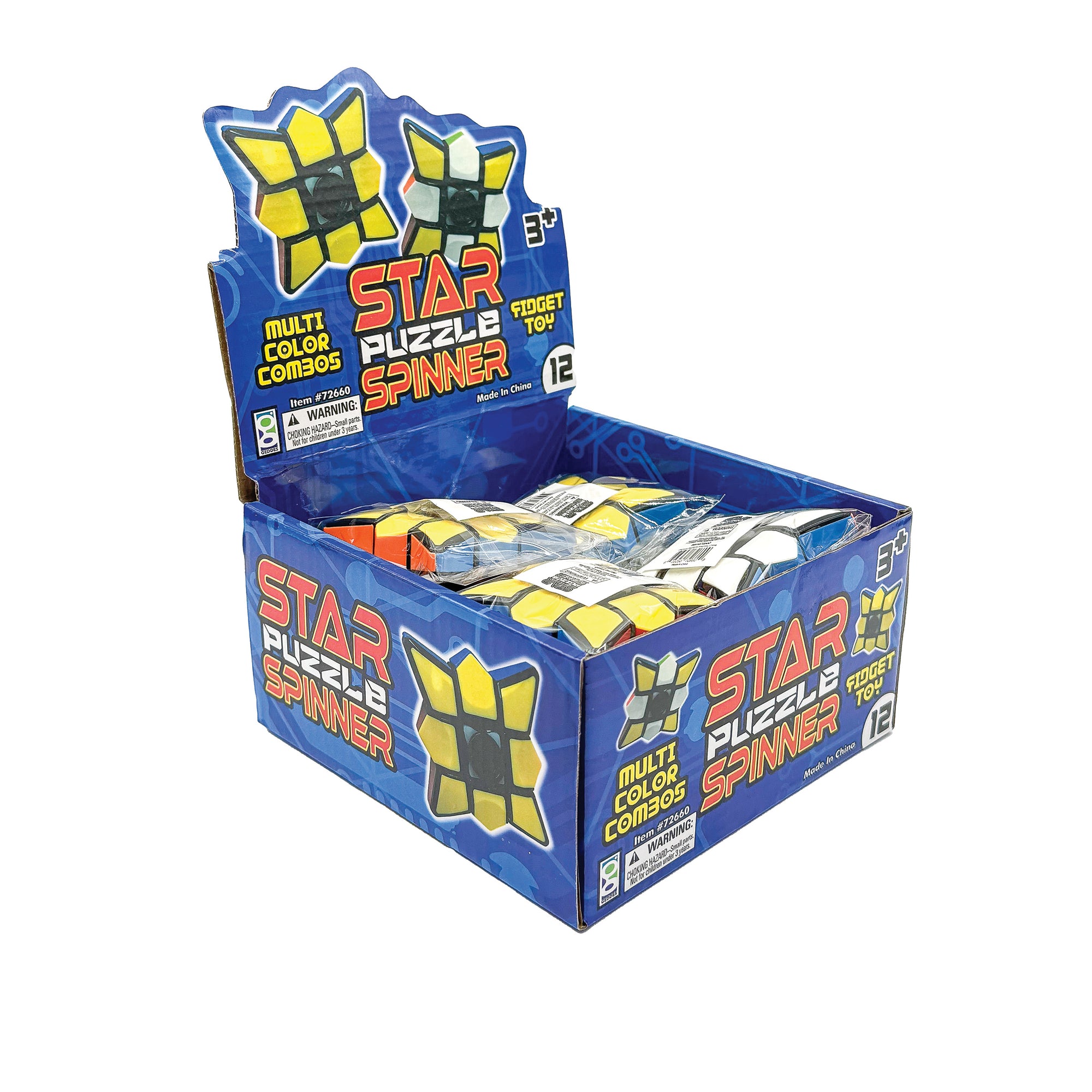 Star Puzzle Spinners