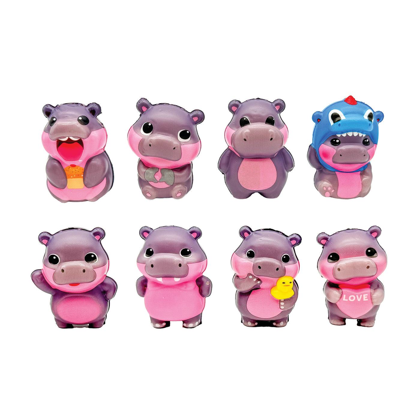 Mini Baby Hippo Squishes