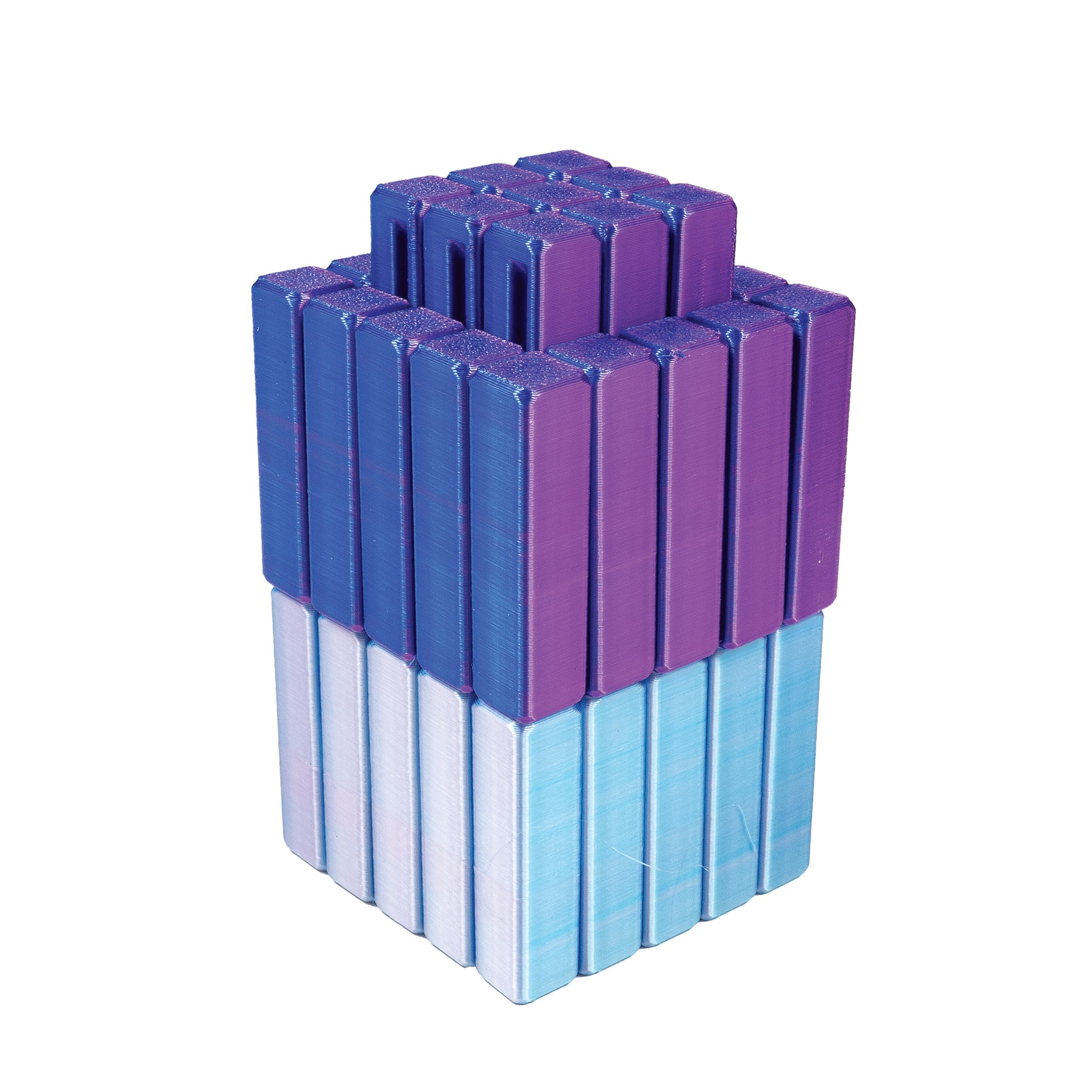 3D Printed Pixel Cube Fidget Toys