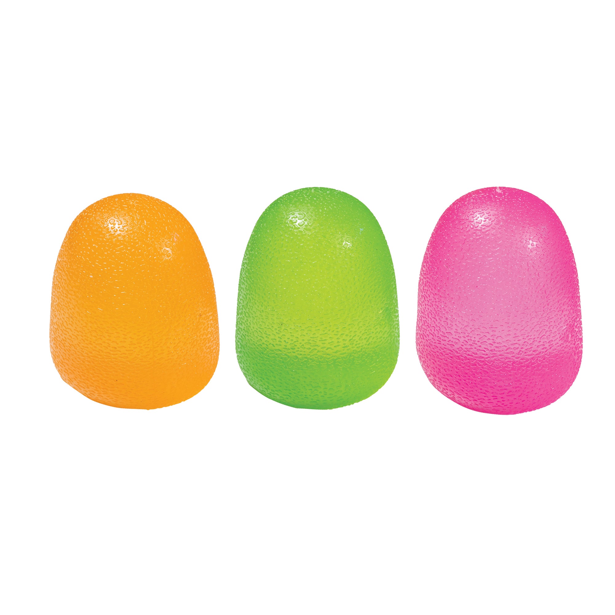 Gumdrop Squishy Toys Orange, Green and Pink Sensory