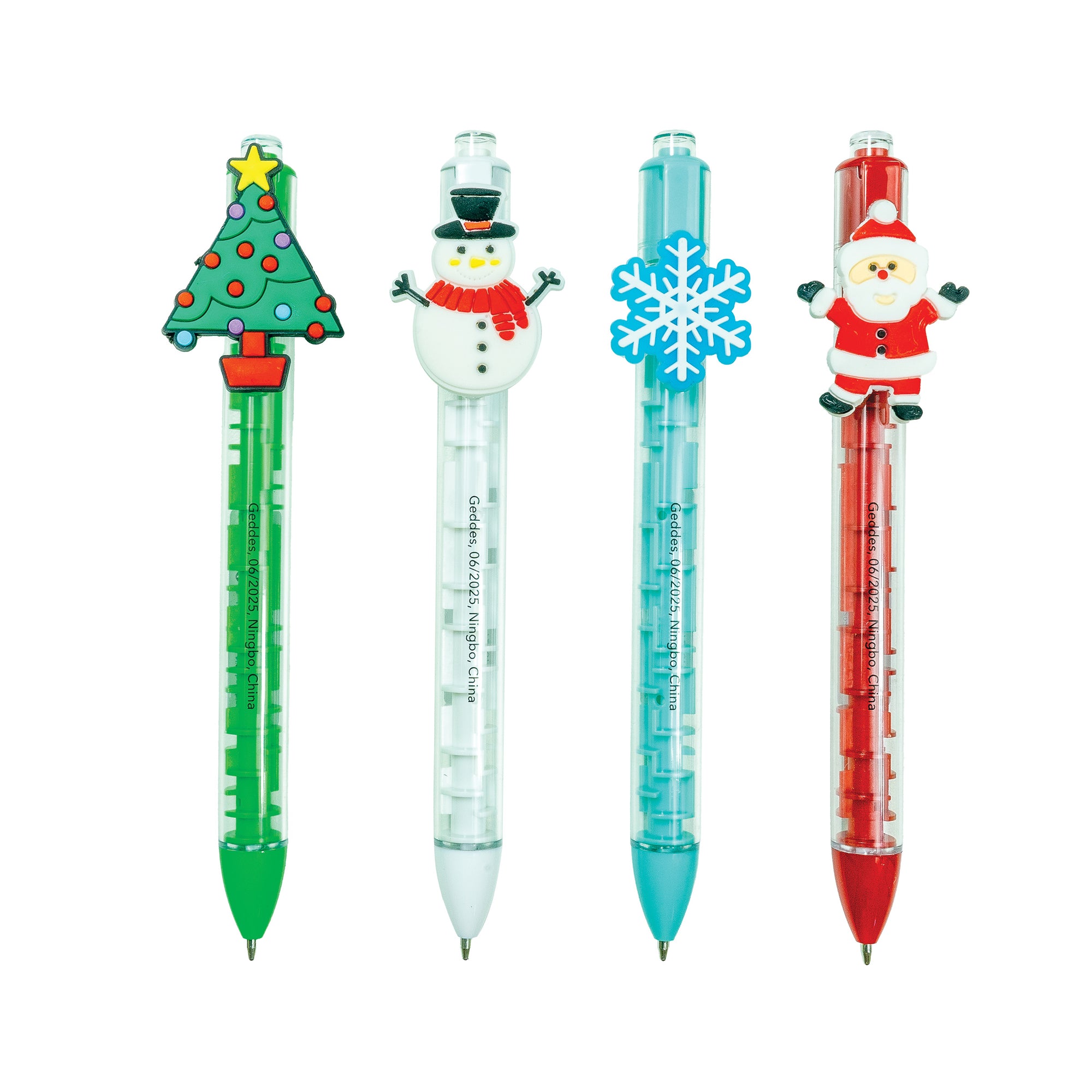 Christmas Maze Pens - 12 per display