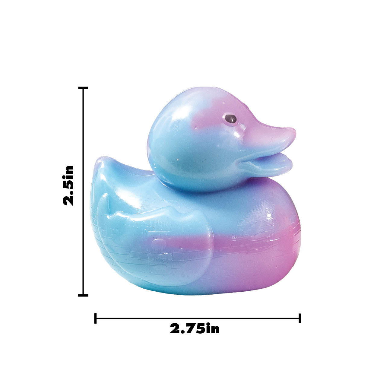 Scented Tie-Dyed Squishy Gummy Bear and Duckie Toys