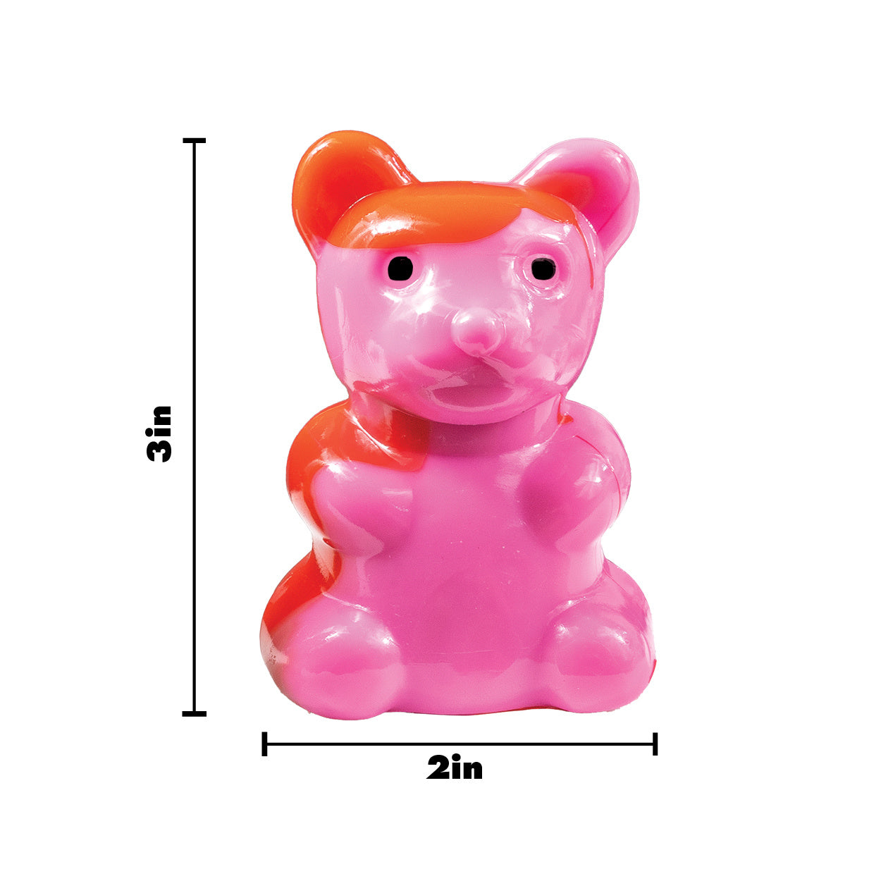 Scented Tie-Dyed Squishy Gummy Bear and Duckie Toys