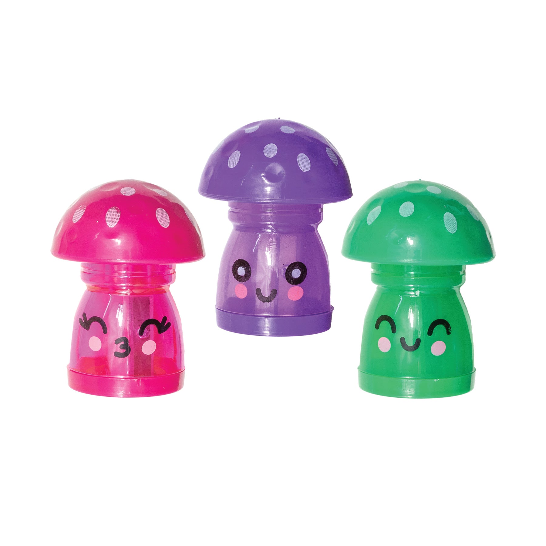 Shroom Sharpener Erasers - 24 per display
