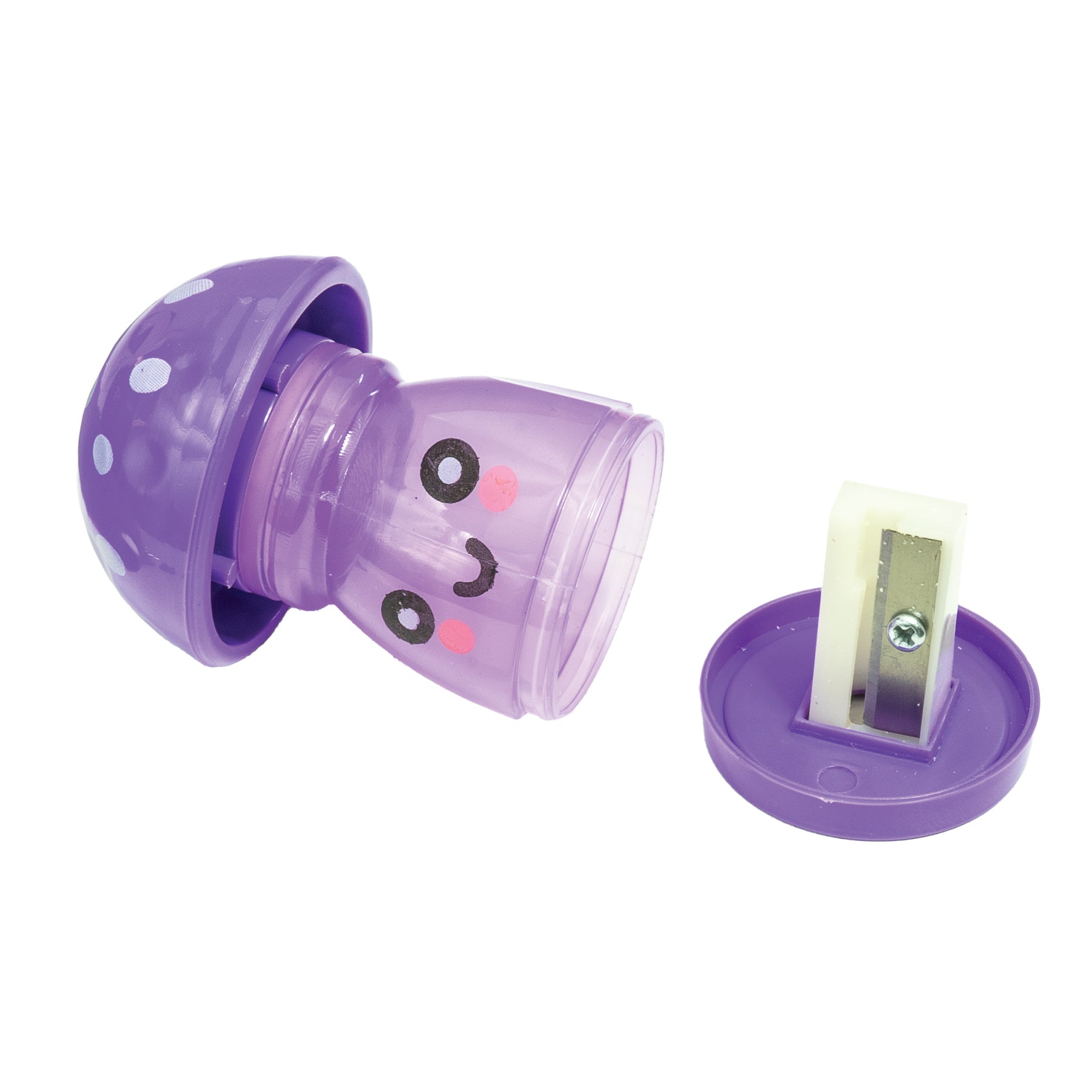 Shroom Sharpener Erasers - 24 per display