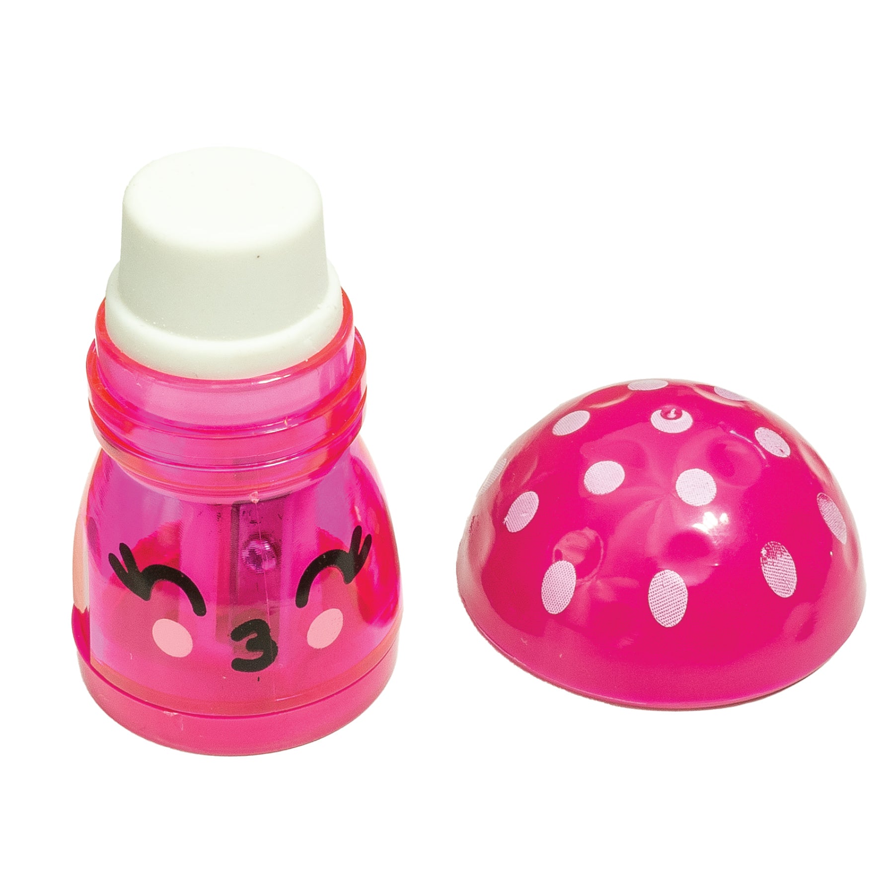 Shroom Sharpener Erasers - 24 per display