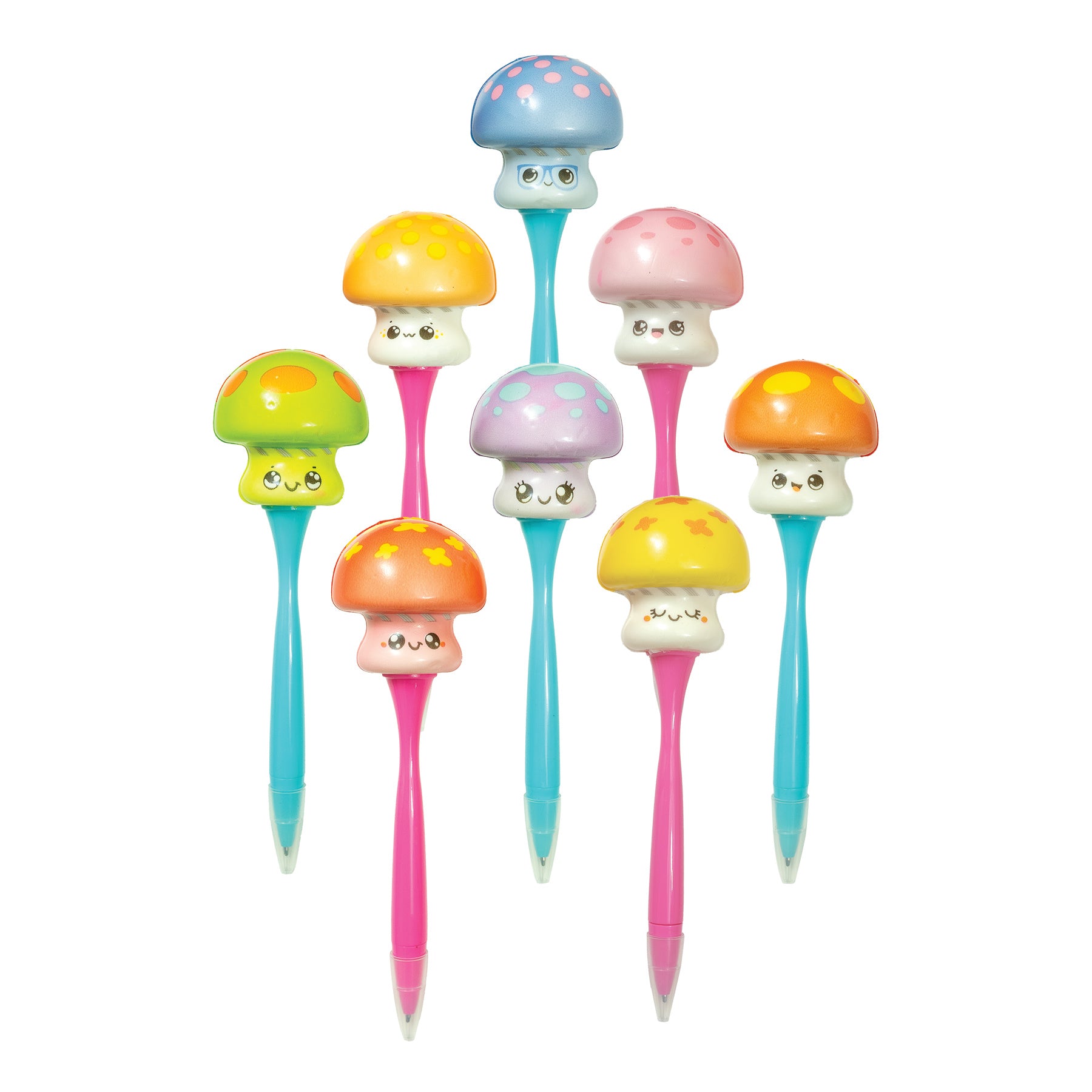 Squishy Shroom Pens - 12 per tub