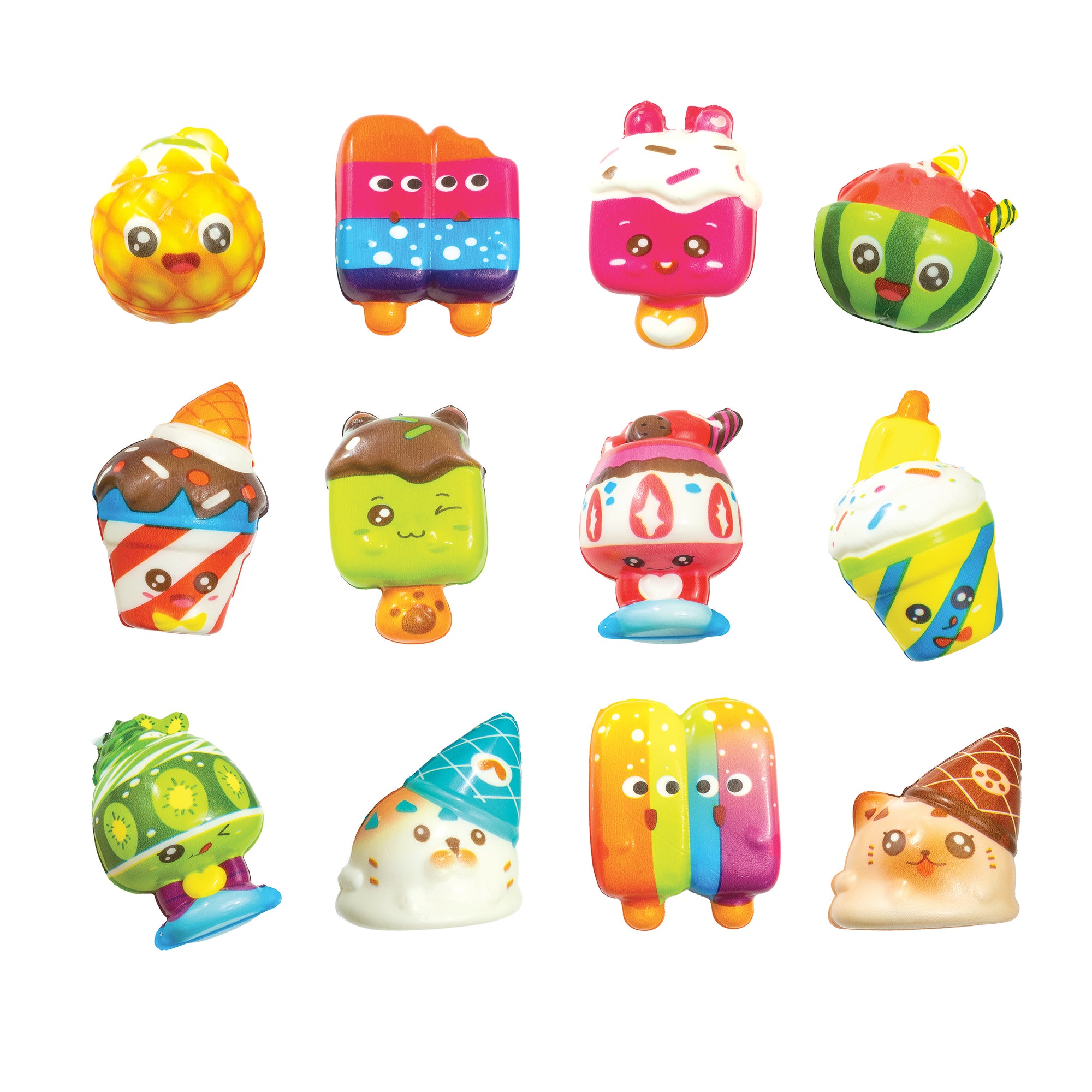 Sweet Squeeze Squishy Pals Toys - 24 per display