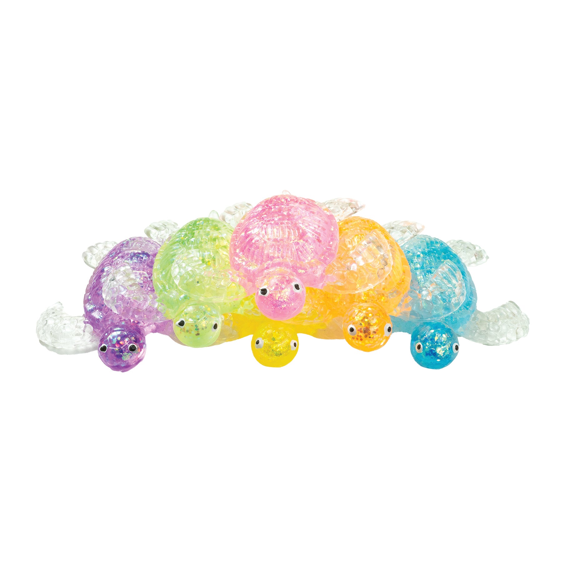 Glitter Squeeze Sea Turtle Toys - 12 per display