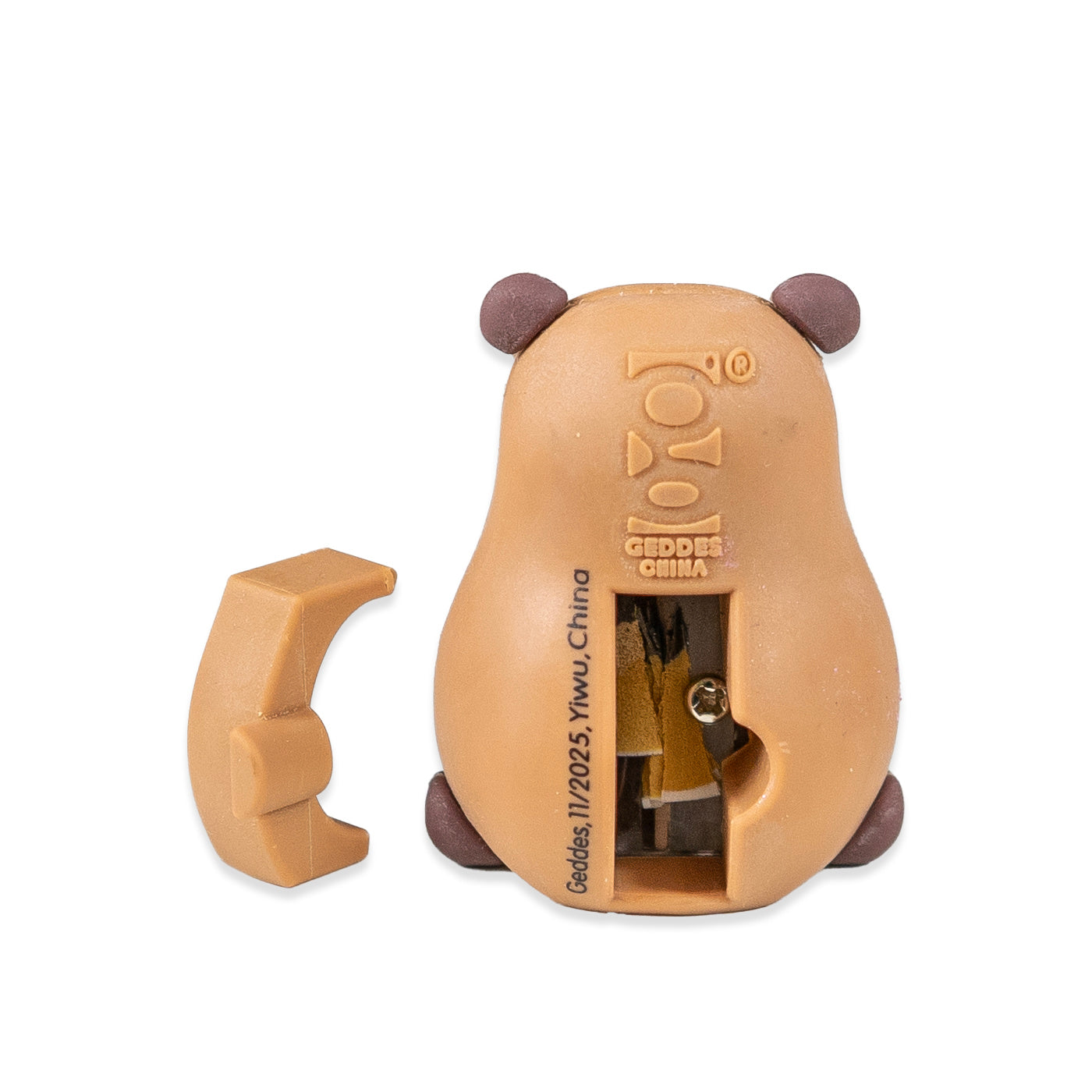 Capybara Pencil Sharpener and Eraser - 24 per display