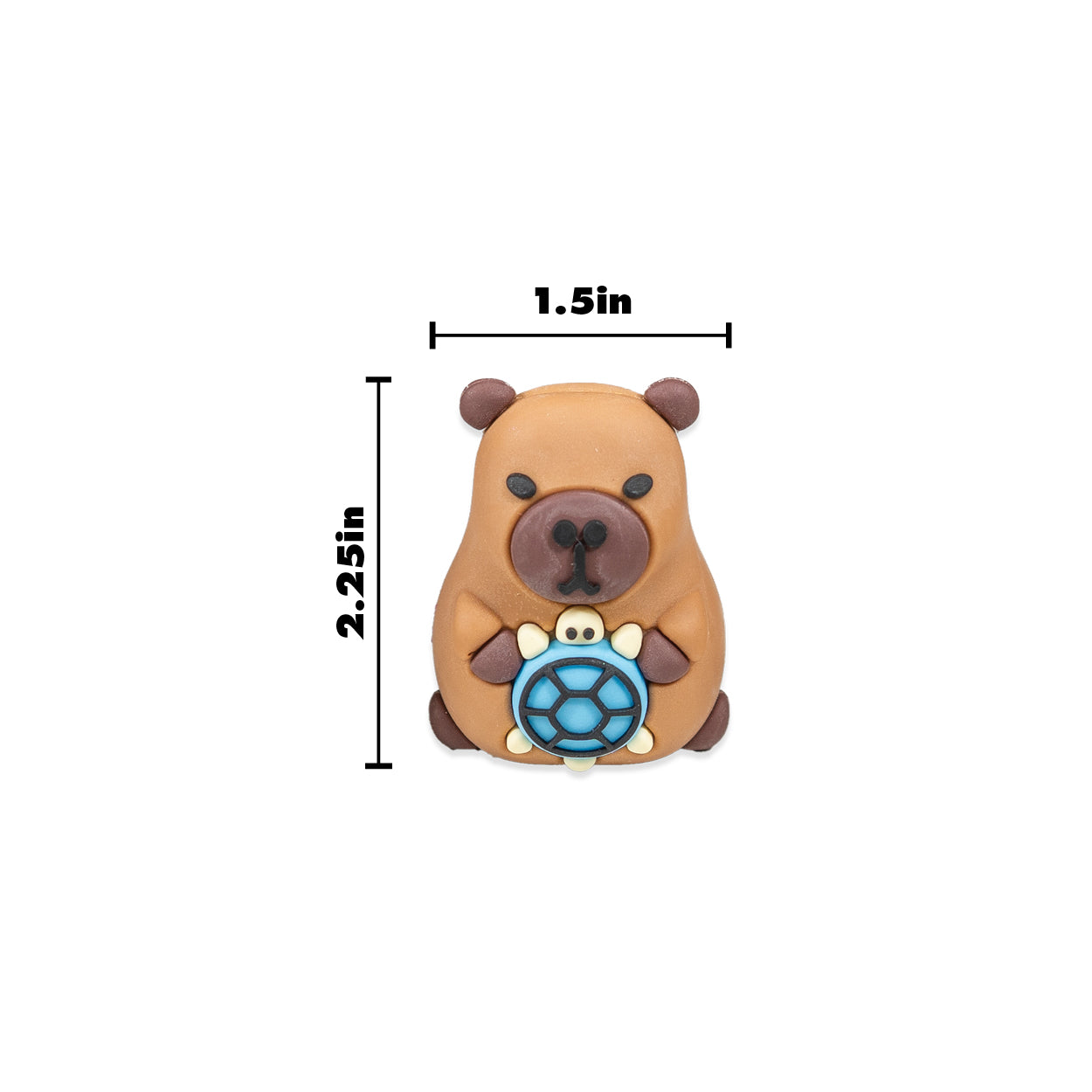 Capybara Pencil Sharpener and Eraser