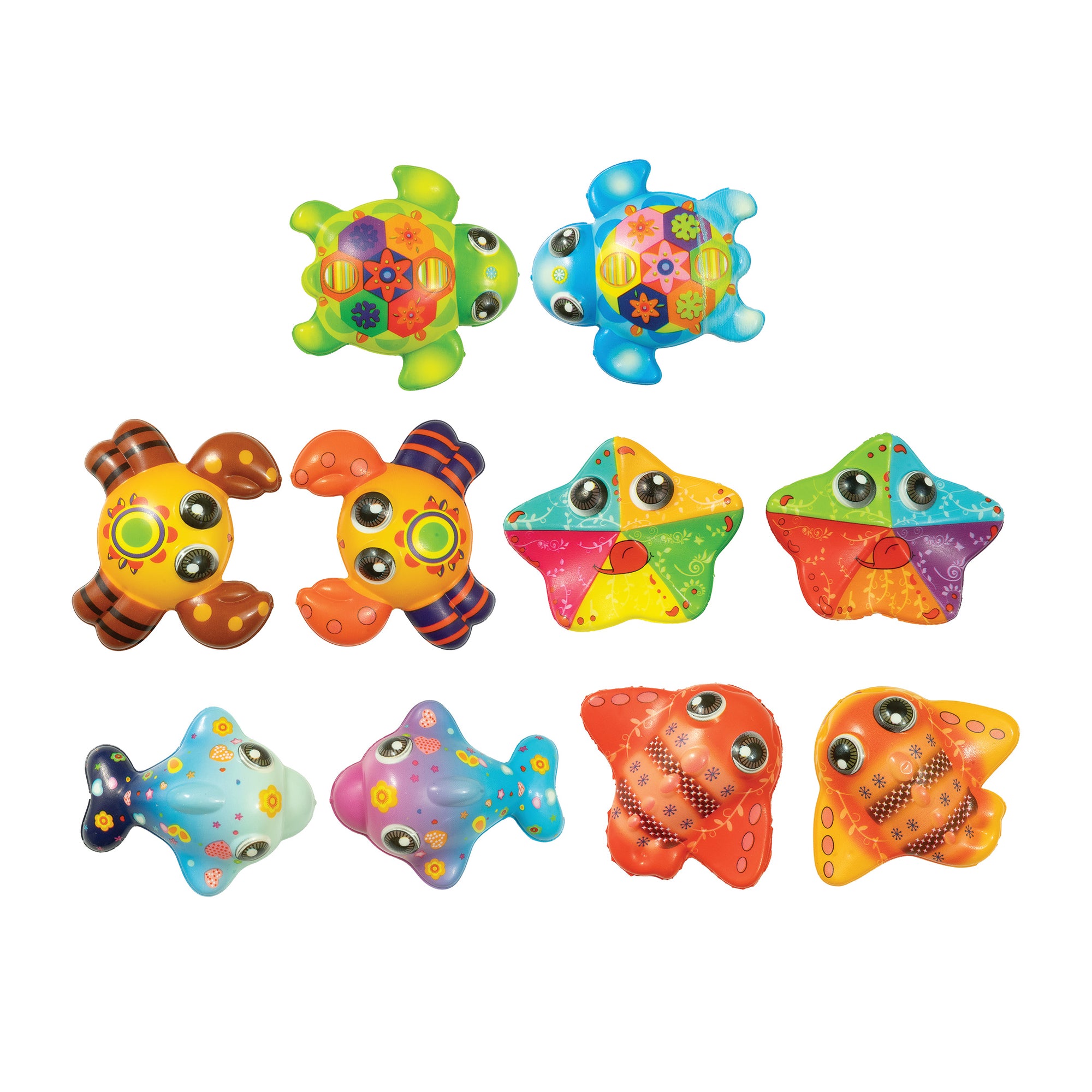 Mini Sea Animal Squishy Toy - 24 per bag