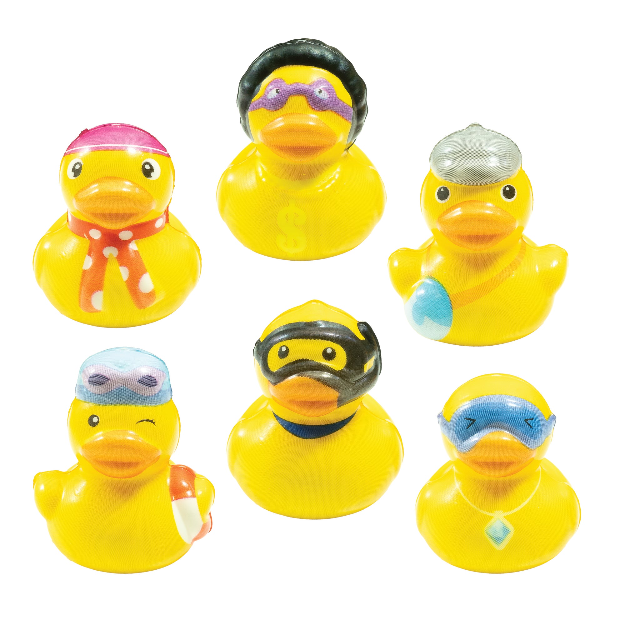 Splash Squad Duck Squishy Toys - 24 per bag