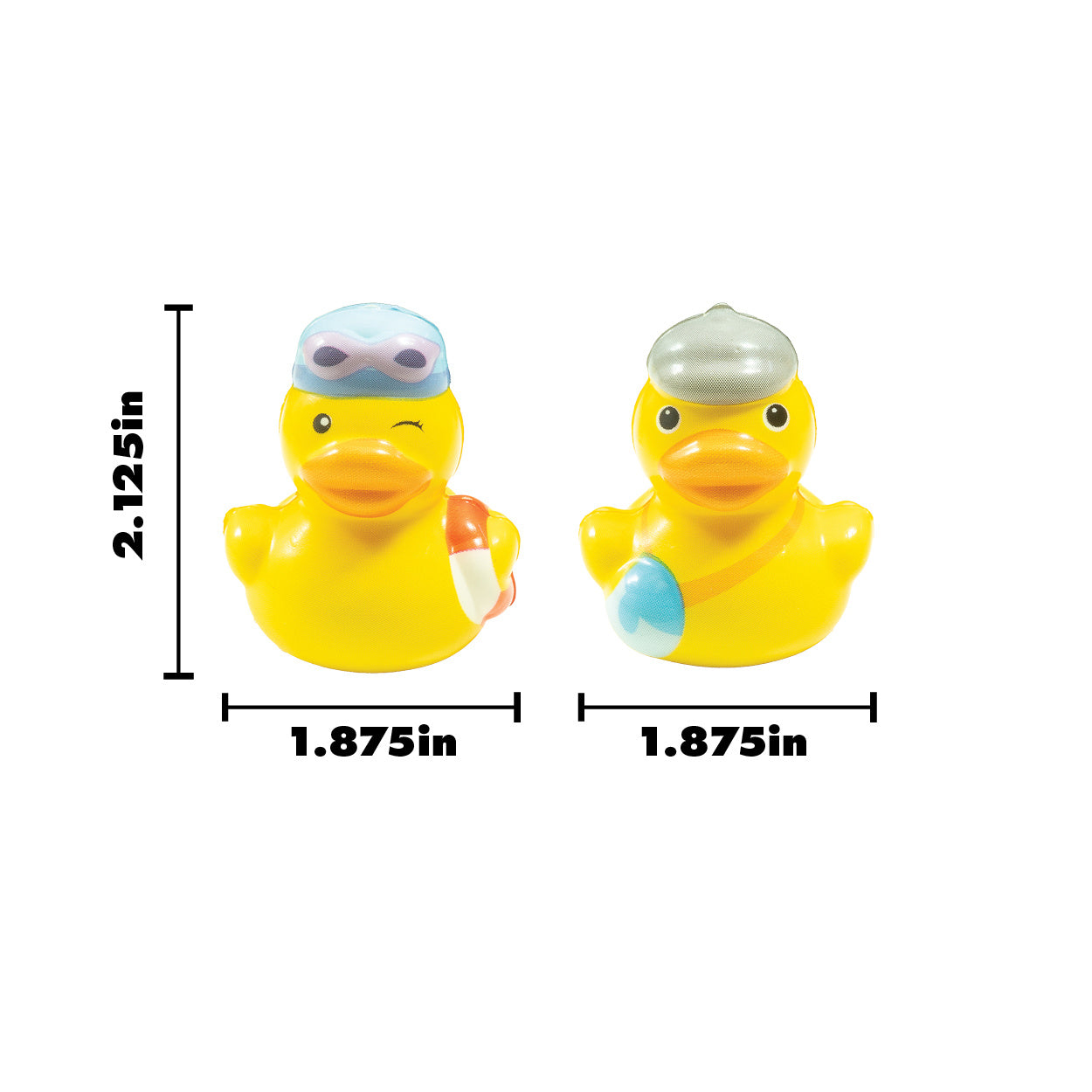 Splash Squad Duck Squishy Toys - 24 per bag